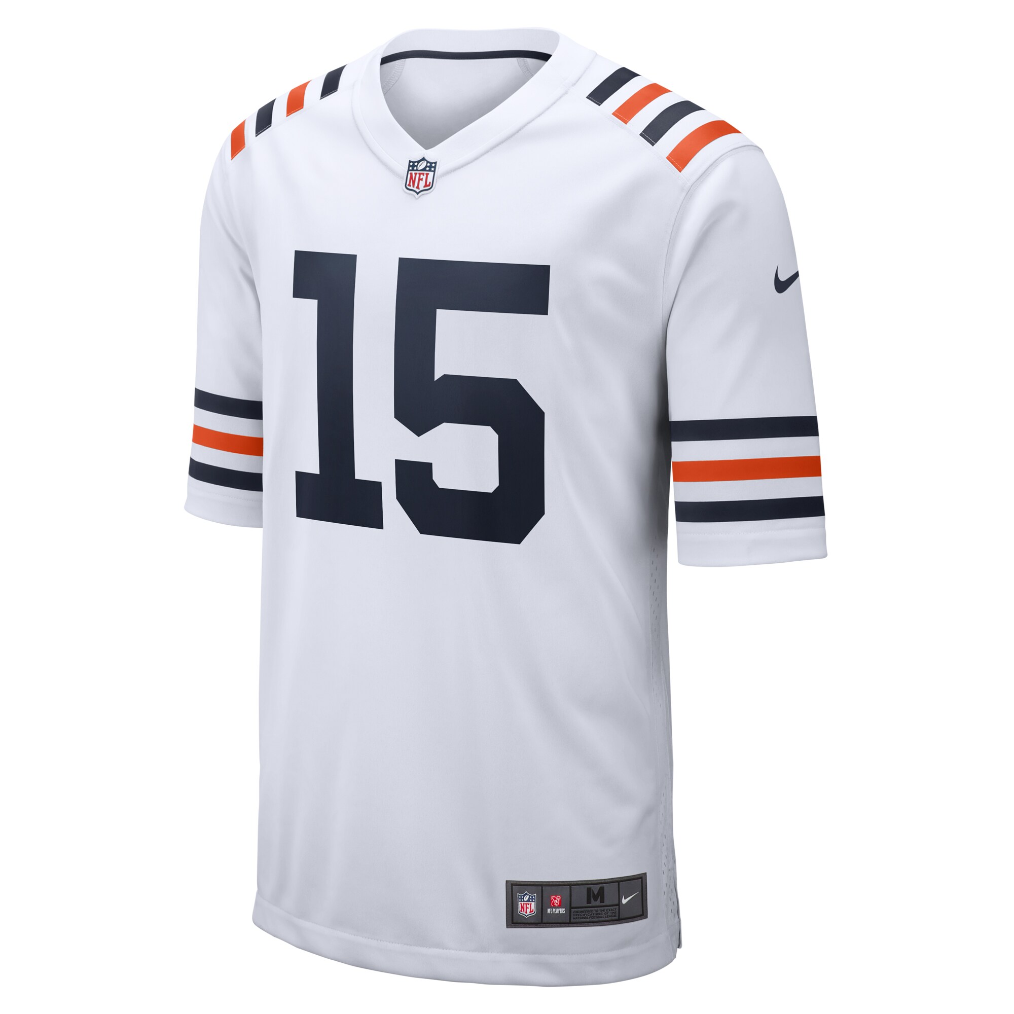 Men's Chicago Bears Rome Odunze  White Alternate Game Jersey