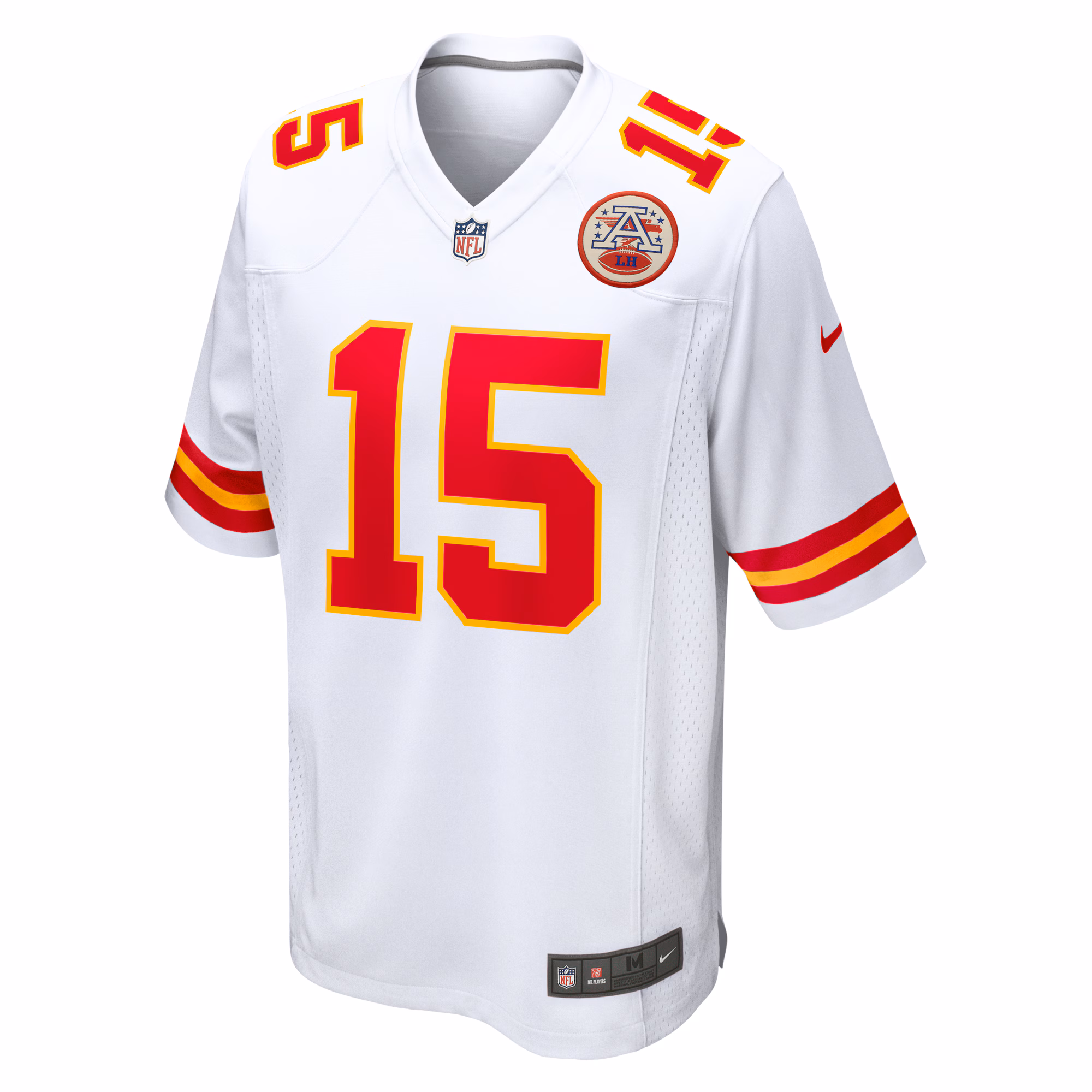 Men's Kansas City Chiefs Patrick Mahomes  White Game Jersey