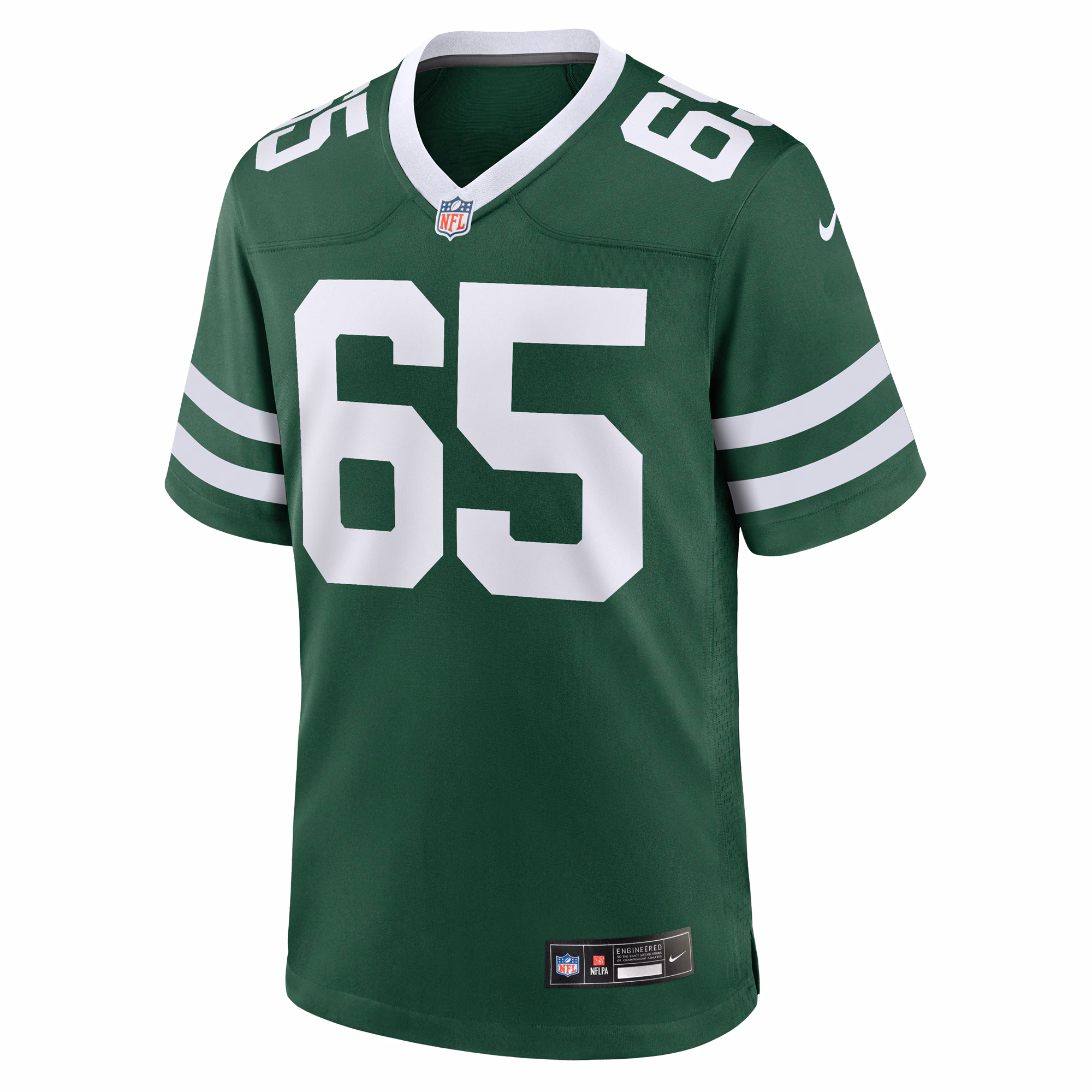 Men's New York Jets Xavier Newman  Legacy Green Team Game Jersey