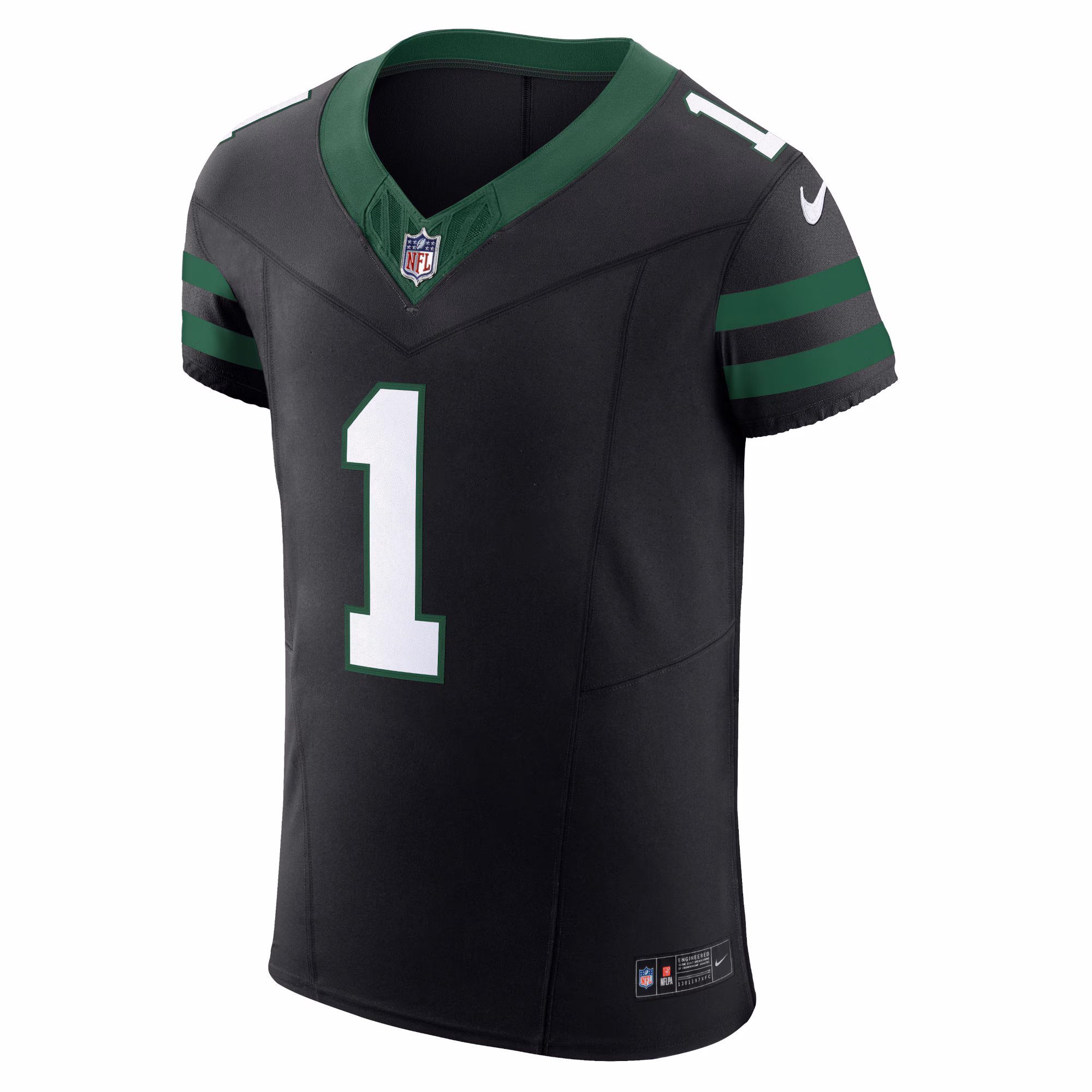 Men's New York Jets Ahmad Sauce Gardner  Black Vapor F.U.S.E. Elite Jersey Vapor F.U.S.E. Elite Jersey