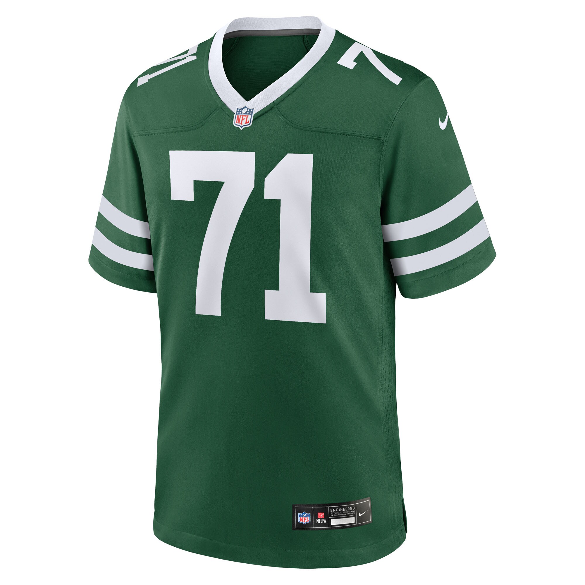 Men's New York Jets Josh Myers  Legacy Green Team Game Jersey