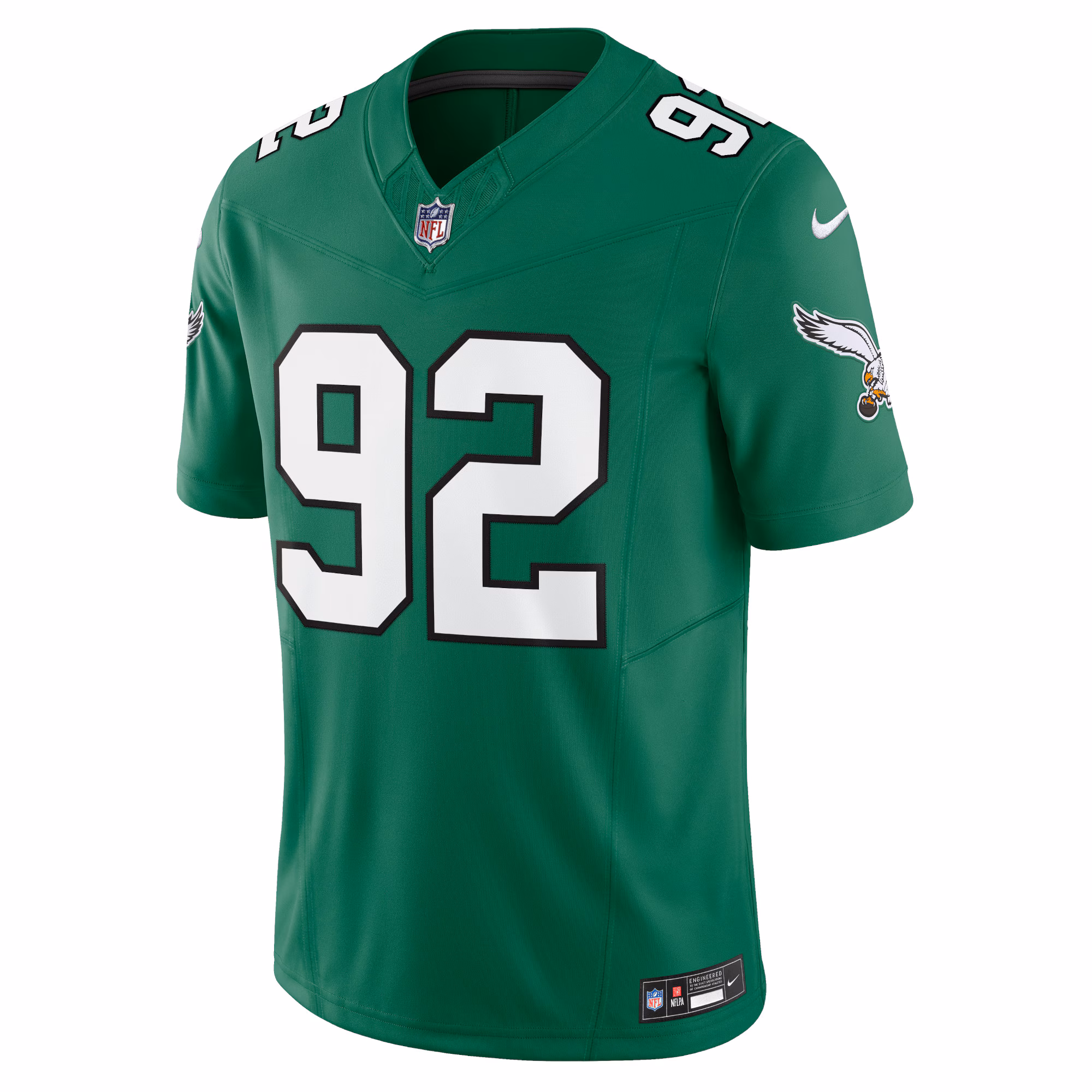 Men's Philadelphia Eagles Reggie White  Kelly Green Alternate Vapor F.U.S.E. Limited Jersey