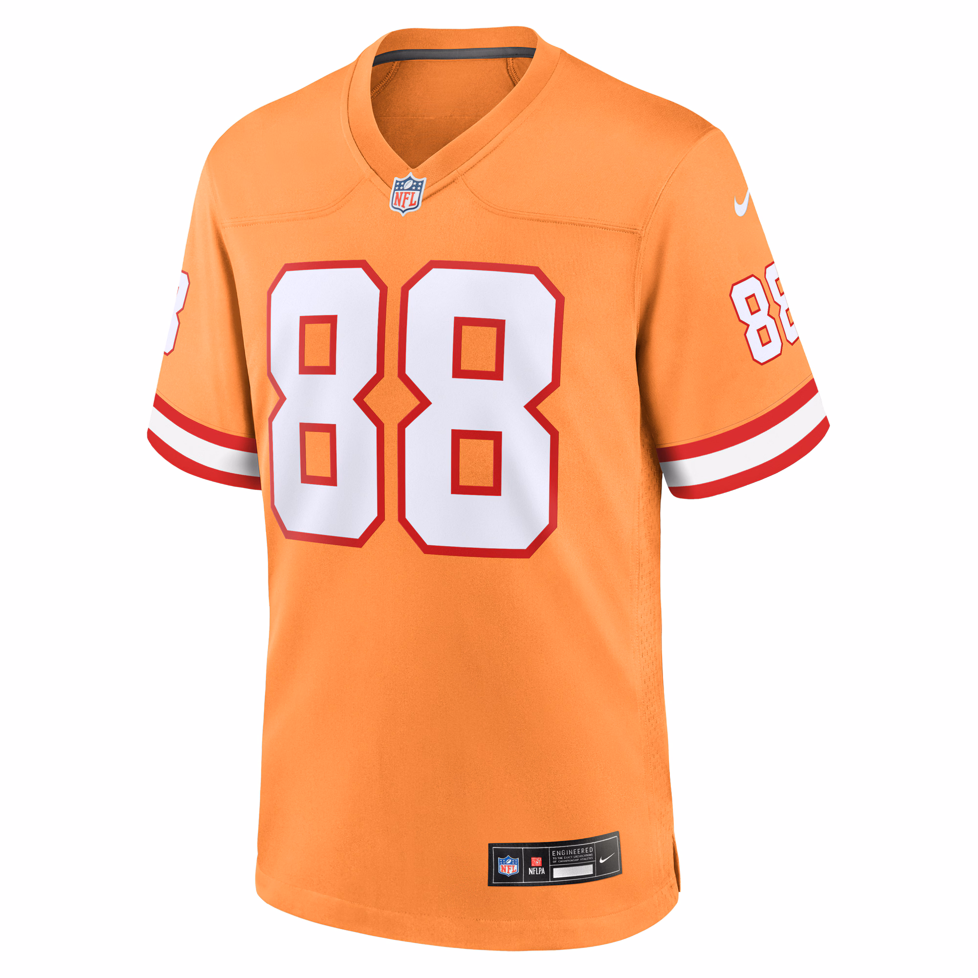 Men's Tampa Bay Buccaneers Cade Otton  Orange Alternate Game Jersey