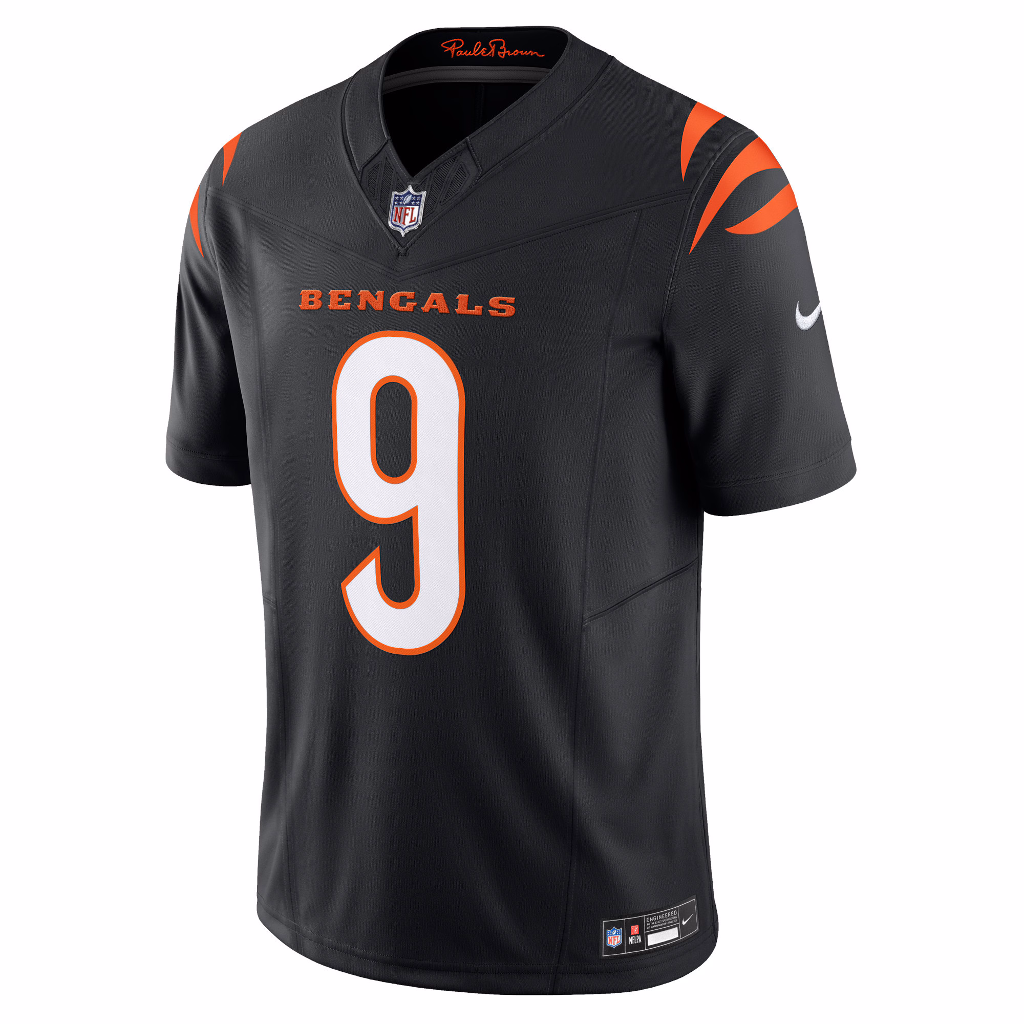 Men's Cincinnati Bengals Joe Burrow  Black Vapor F.U.S.E. Limited Jersey