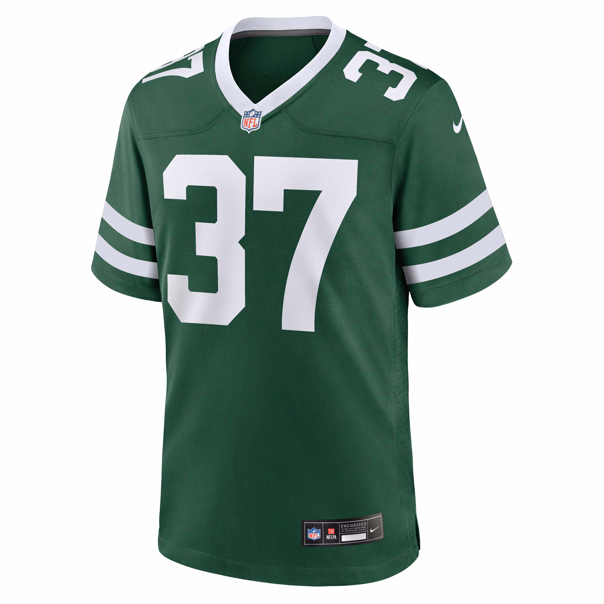 Men's New York Jets Qwan'tez Stiggers  Legacy Green Team Game Jersey