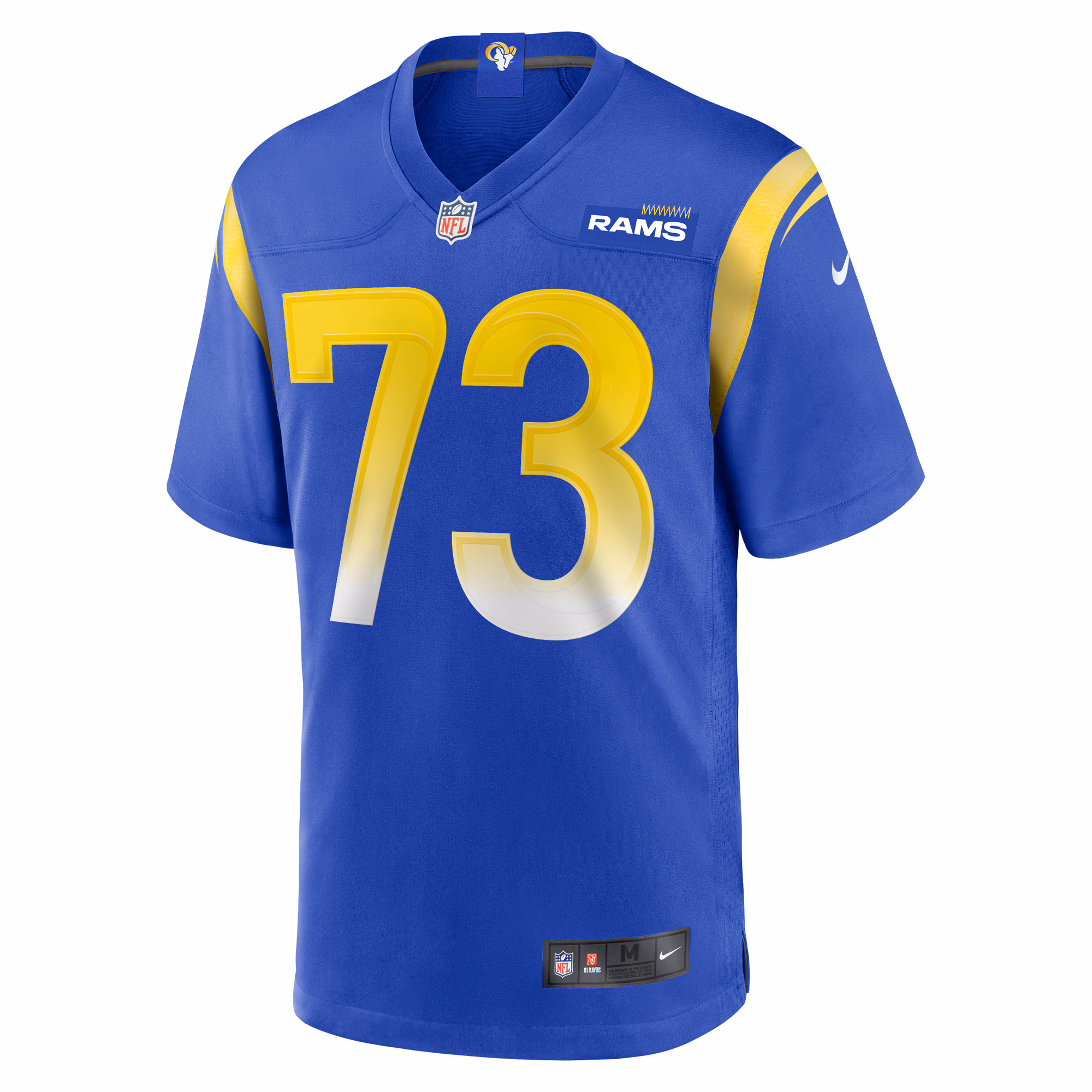 Men's Los Angeles Rams Steve Avila  Royal Home Game Jersey