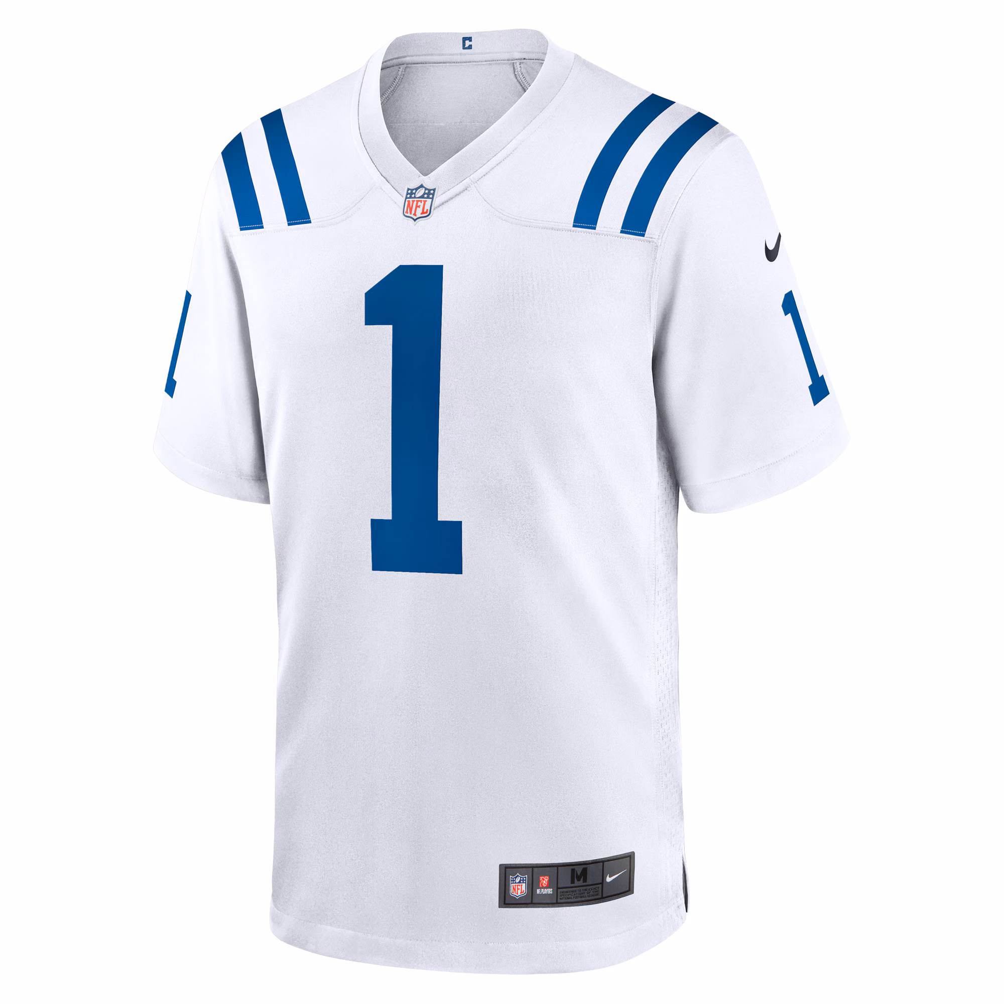Men's Indianapolis Colts Ahmad Sauce Gardner  White Game Jersey