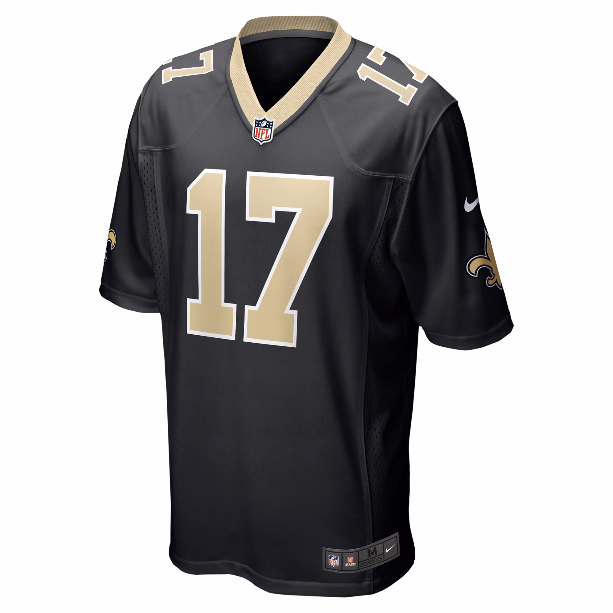 Men's New Orleans Saints Dante Pettis  Black Game Jersey
