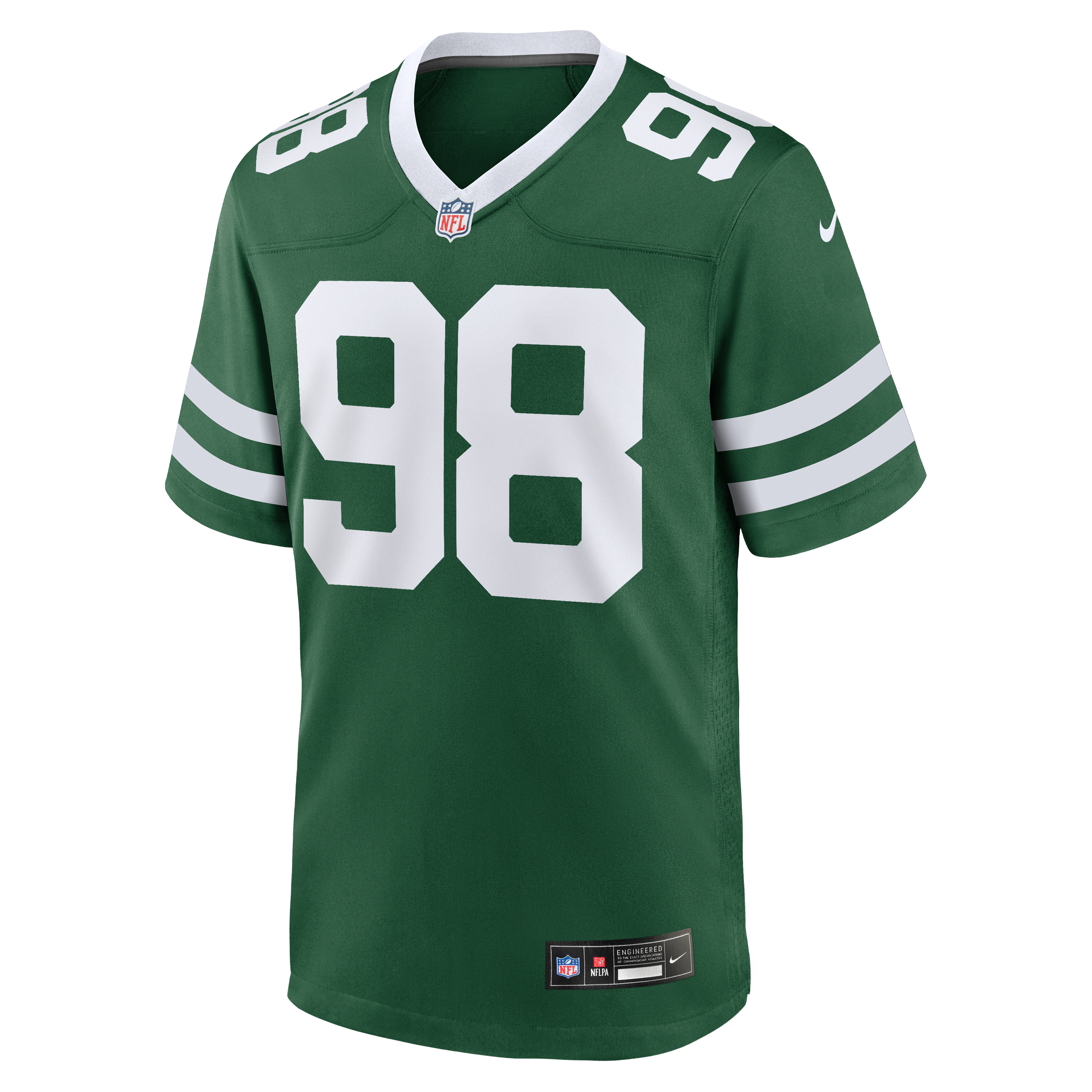 Men's New York Jets Mazi Smith  Legacy Green Team Game Jersey