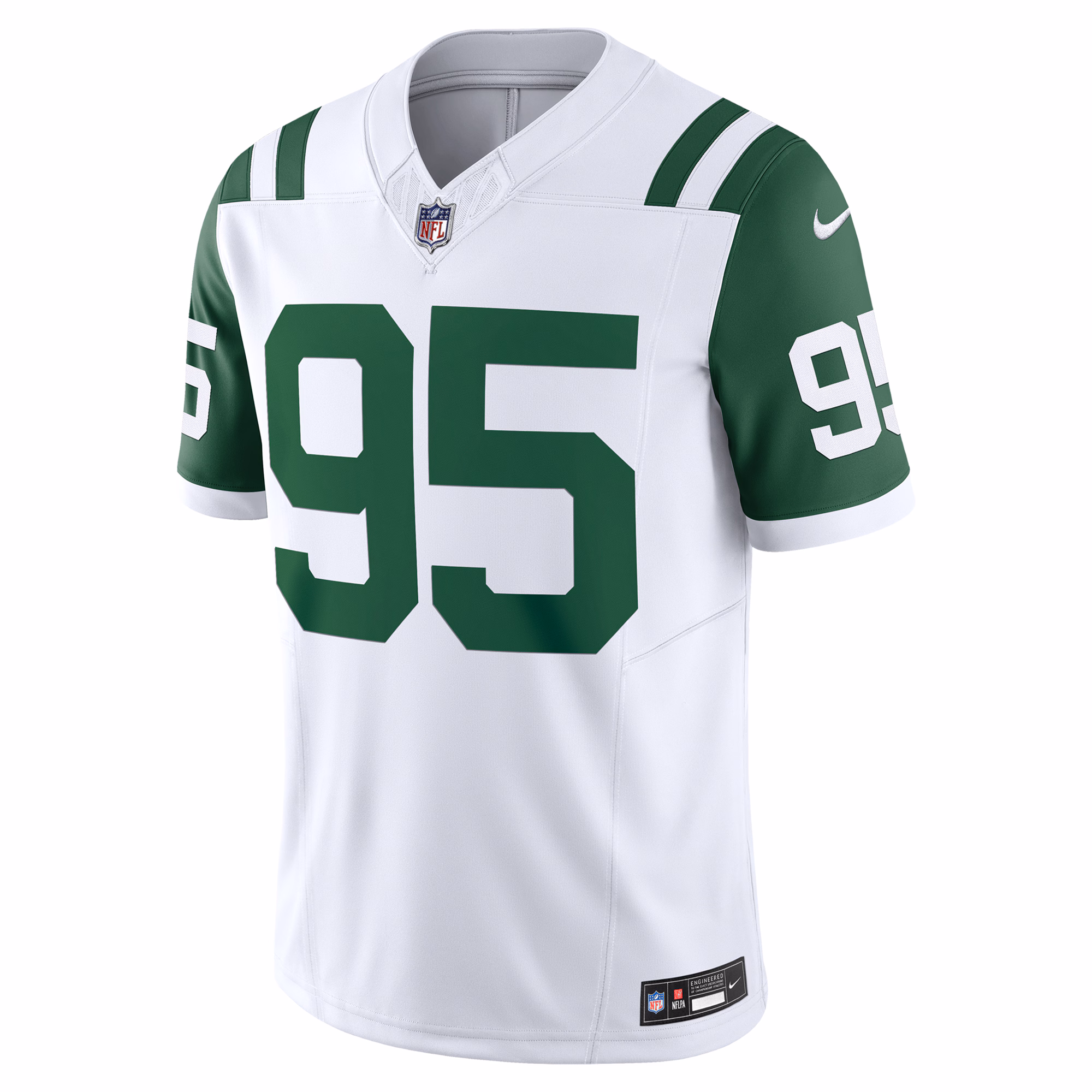 Men's New York Jets Quinnen Williams  White Classic Alternate Vapor F.U.S.E. Limited Jersey