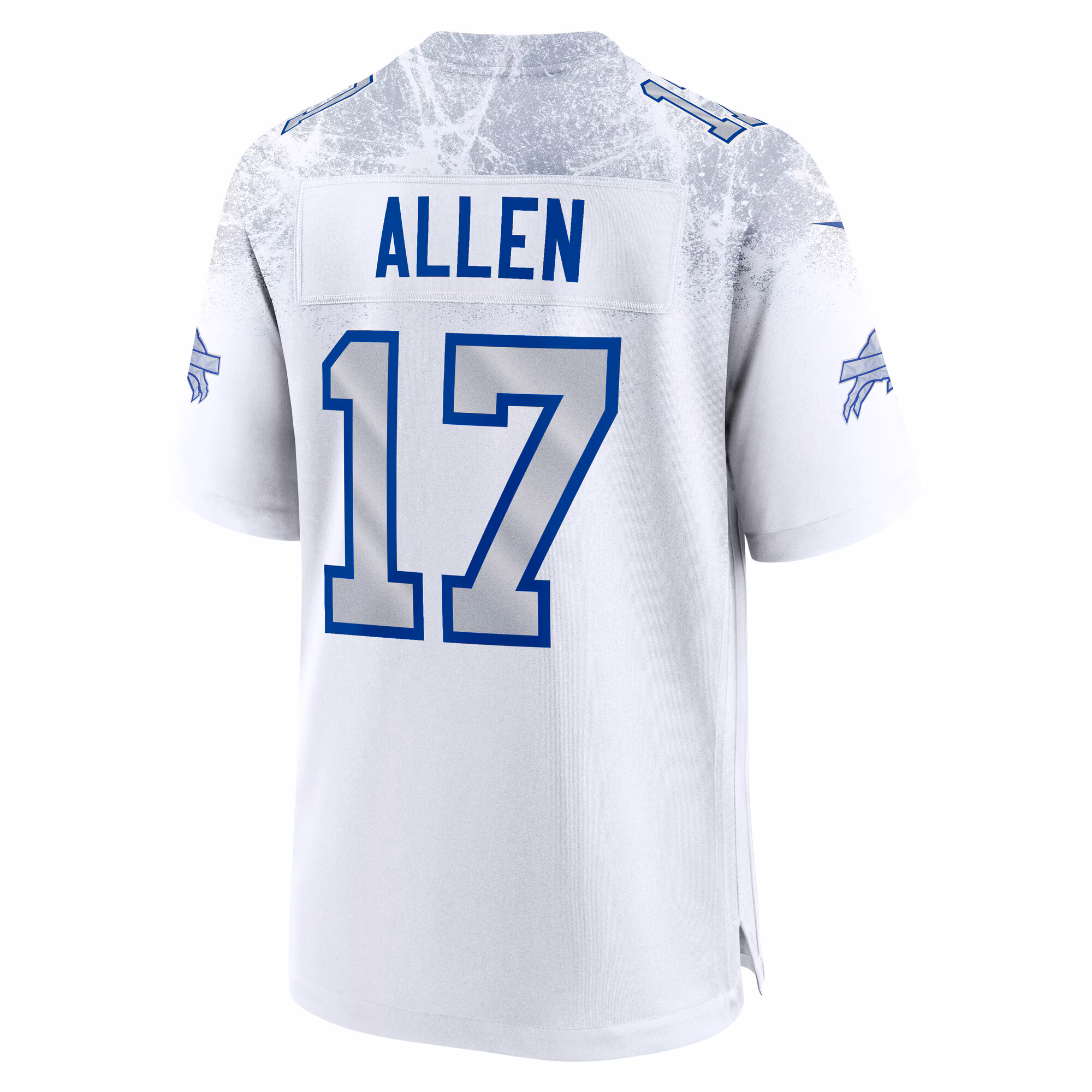 Men's Buffalo Bills Josh Allen  White 2025 Rivalries Collection Game Jersey