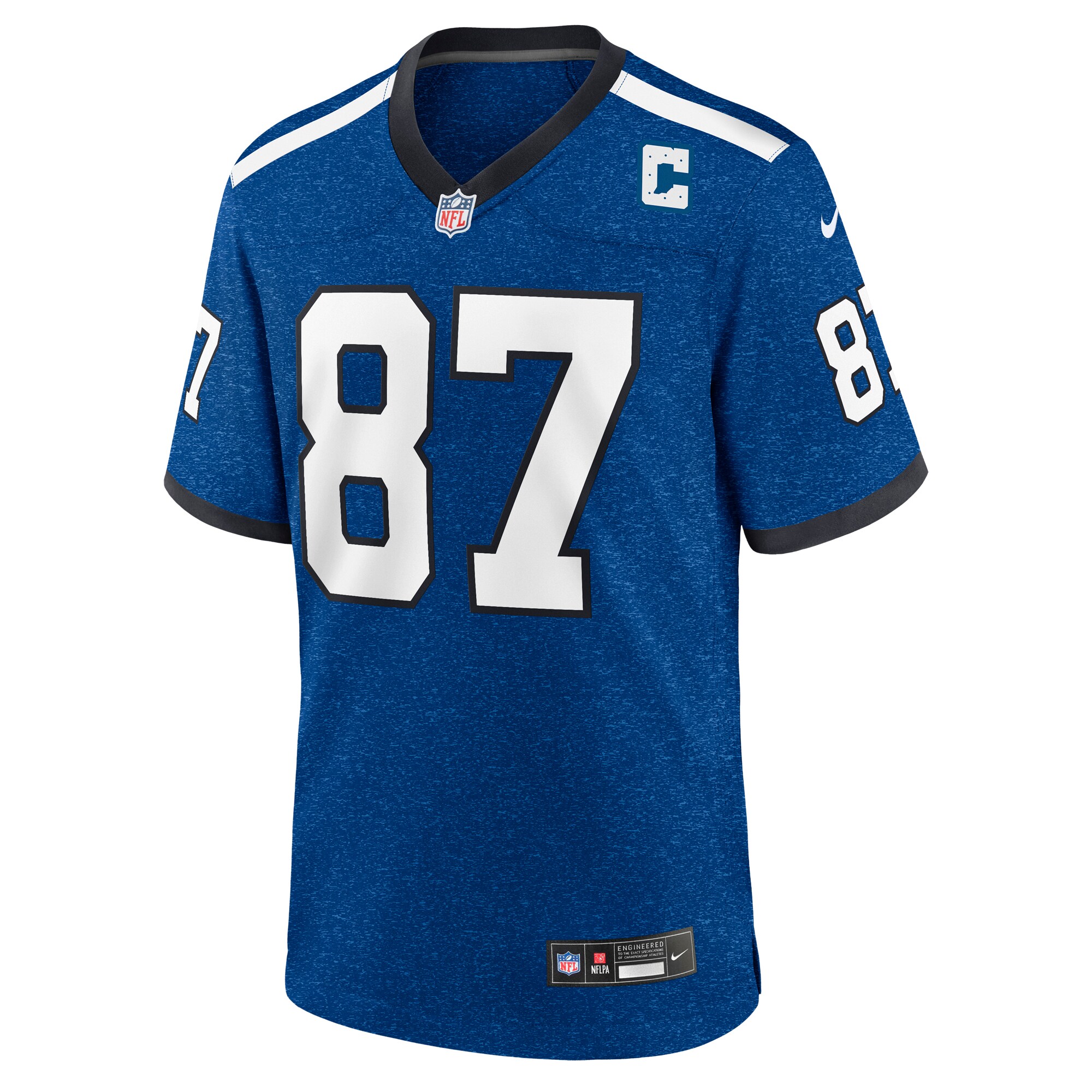 Men's Indianapolis Colts Reggie Wayne  Blue Retired Player Alternate Game Jersey