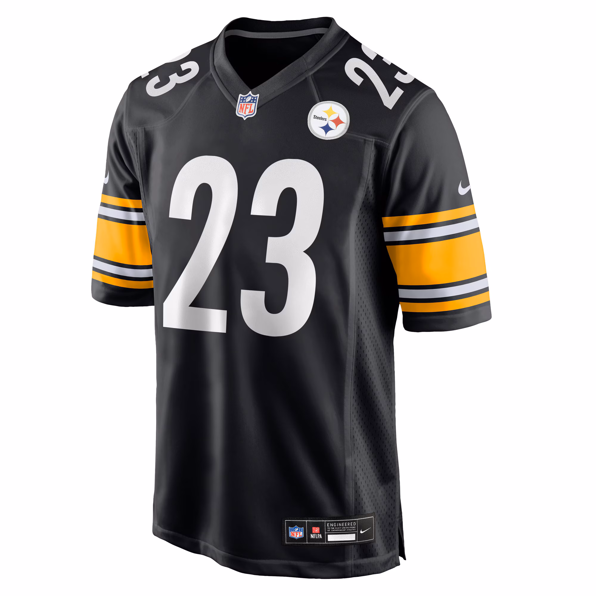 Men's Pittsburgh Steelers Darius Slay  Black Team Game Jersey