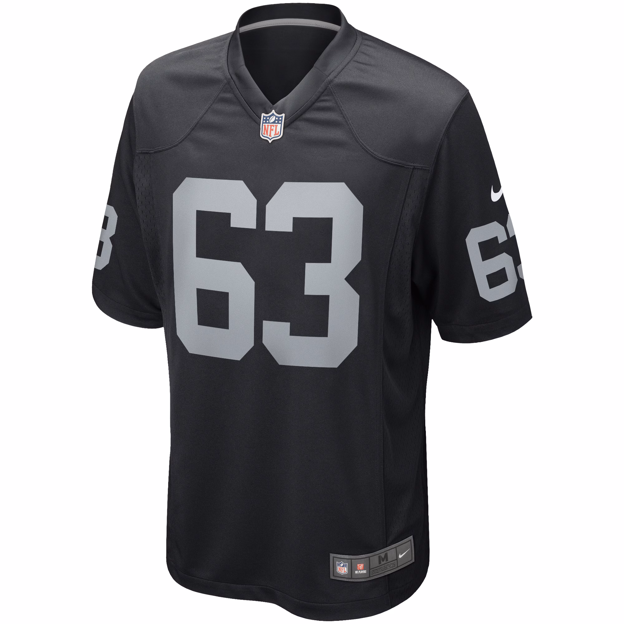 Men's Las Vegas Raiders Gene Upshaw  Black Game Retired Player Jersey