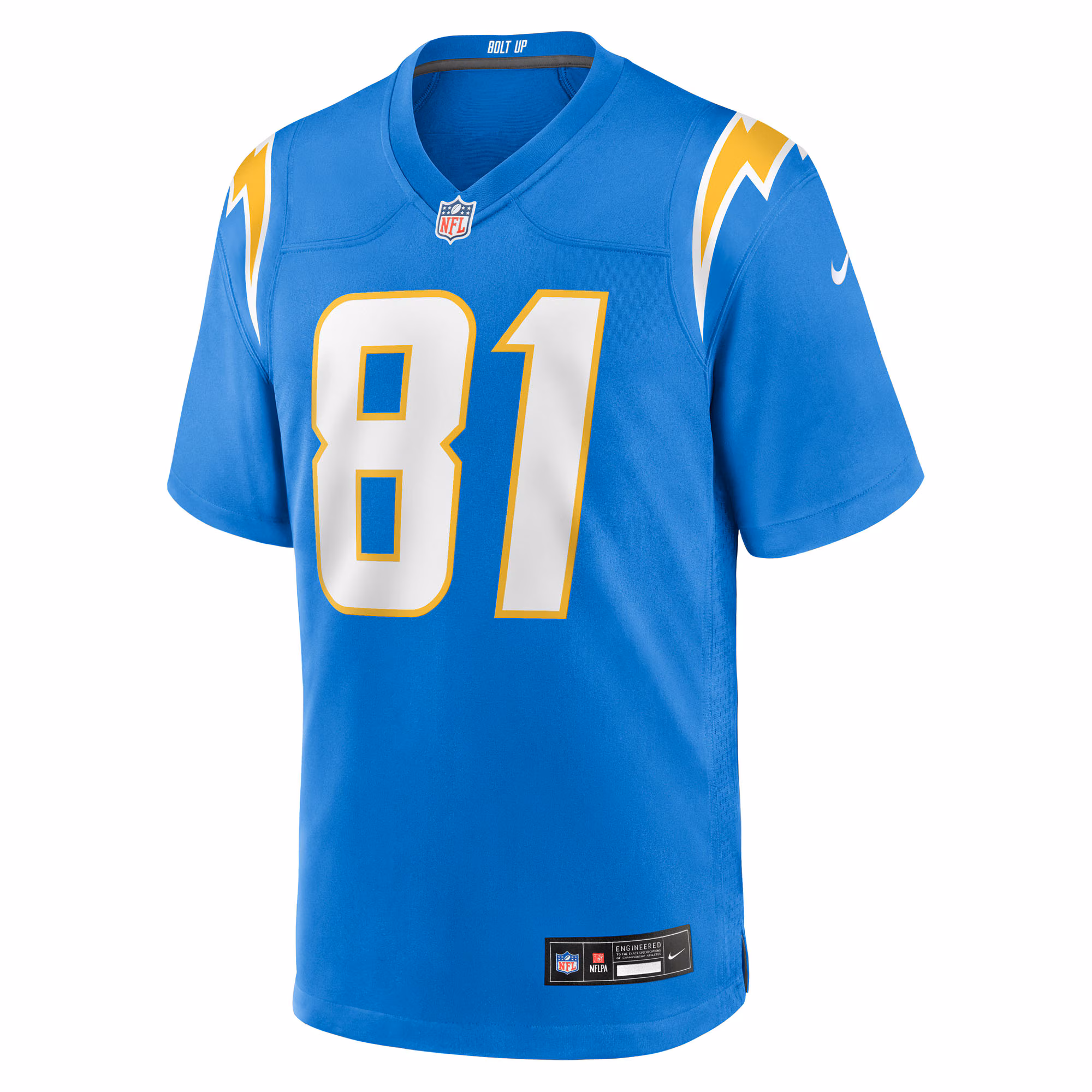 Men's Los Angeles Chargers Mike Williams  Powder Blue Team Game Jersey