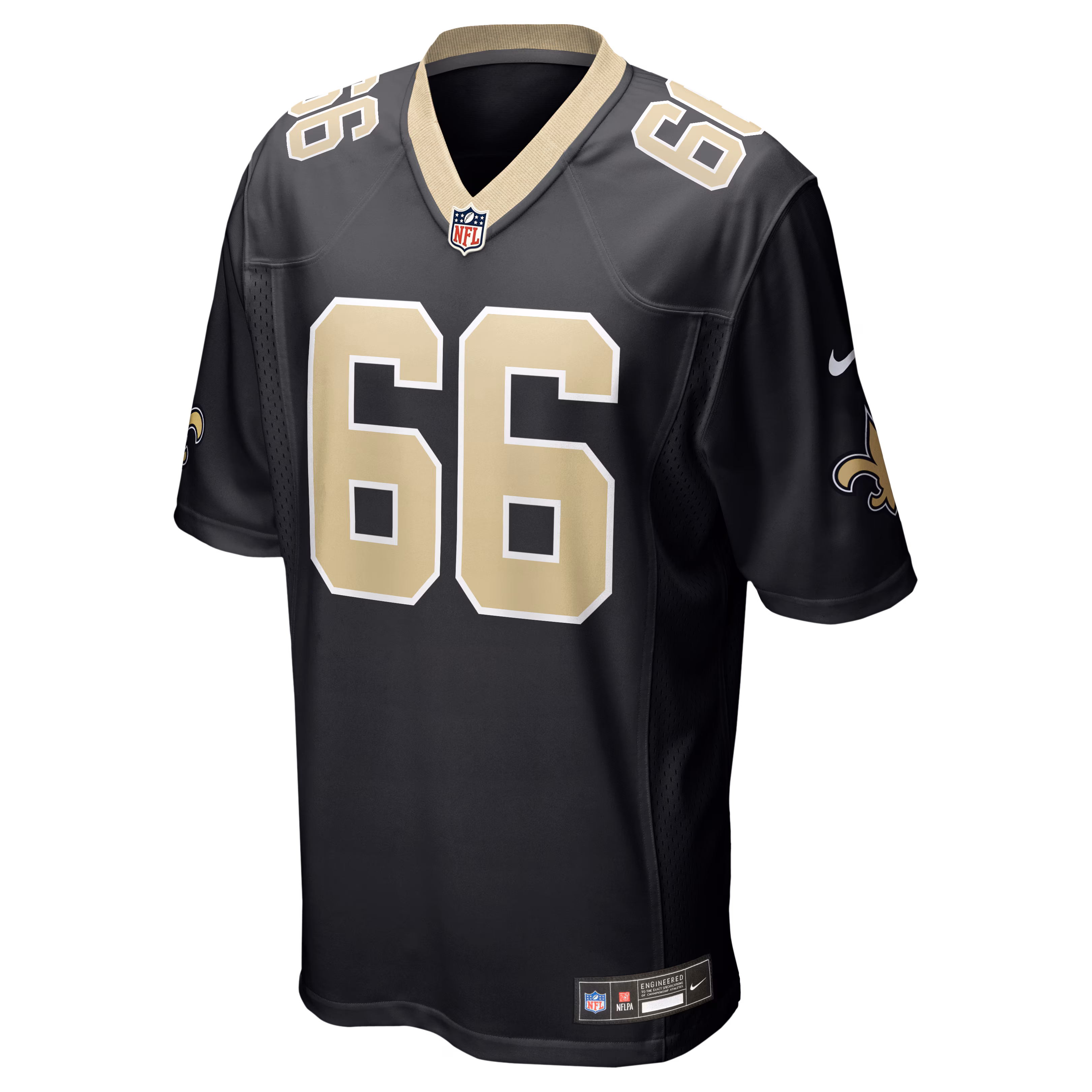 Men's New Orleans Saints William Sherman  Black Team Game Jersey