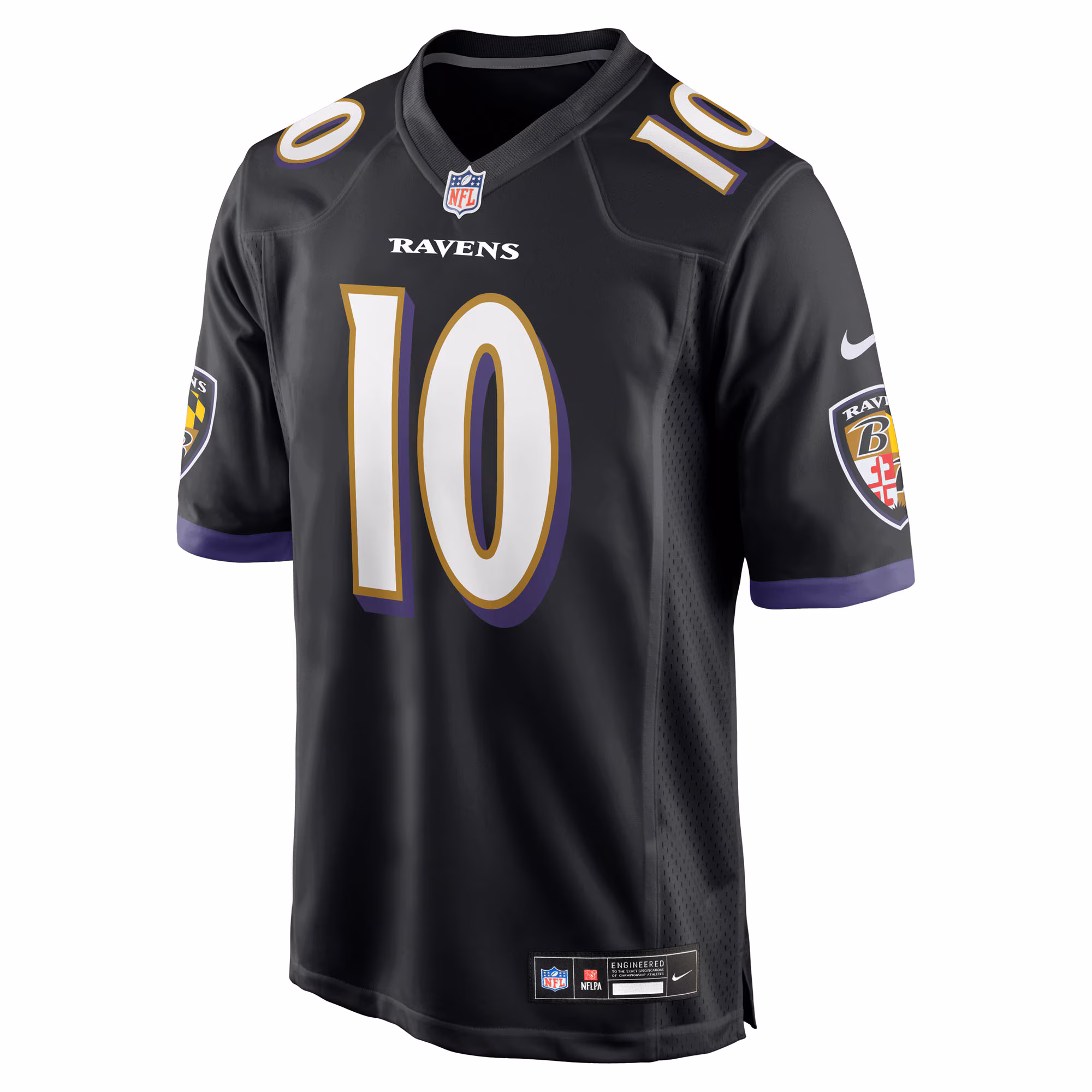 Men's Baltimore Ravens DeAndre Hopkins  Black Alternate Game Jersey