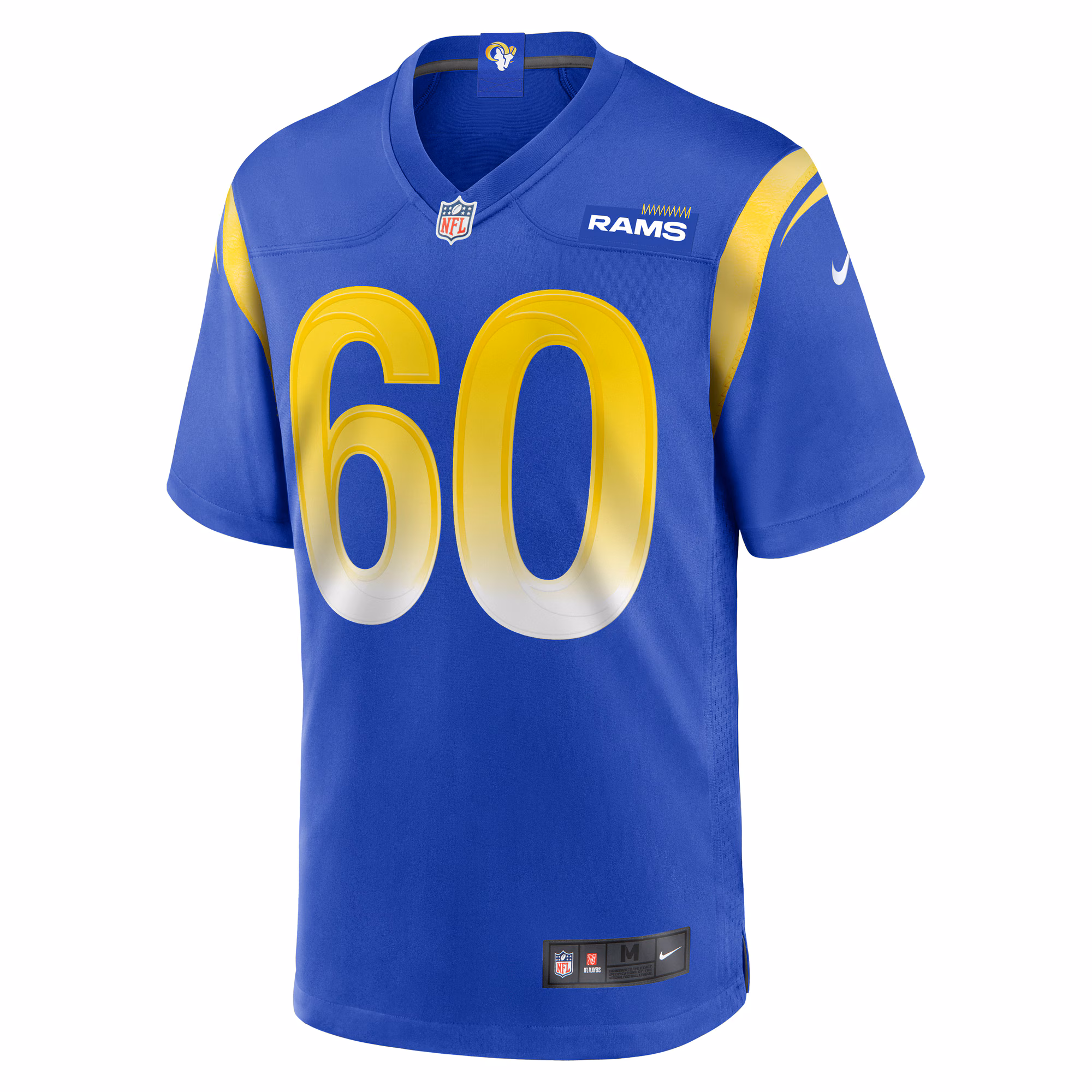 Men's Los Angeles Rams Logan Bruss  Royal Game Player Jersey