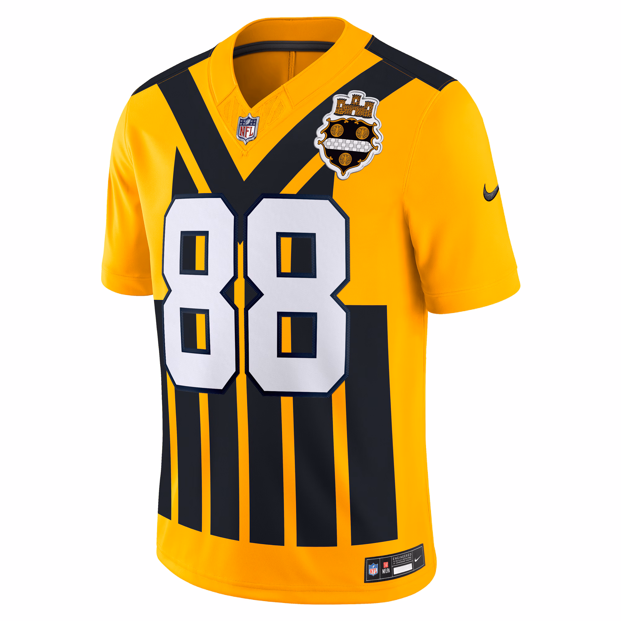 Men's Pittsburgh Steelers Pat Freiermuth  Gold Alternate Vapor F.U.S.E. Limited Jersey