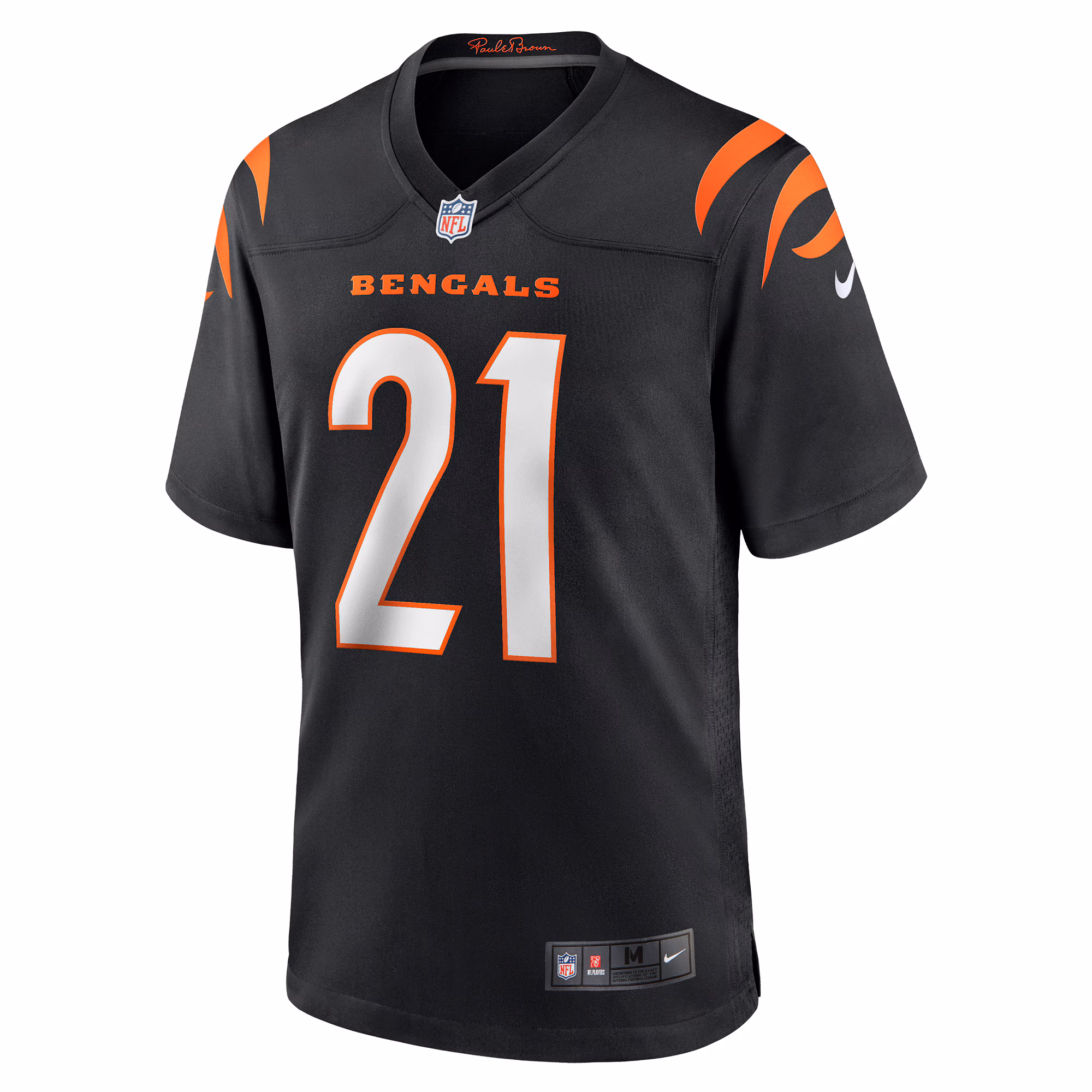 Men's Cincinnati Bengals Mike Hilton  Black Alternate Game Jersey