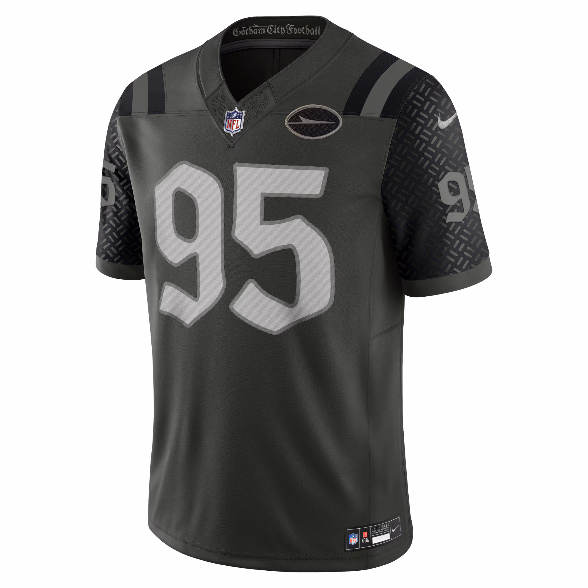 Men's New York Jets Quinnen Williams  Gotham Green 2025 Rivalries Collection Limited Jersey