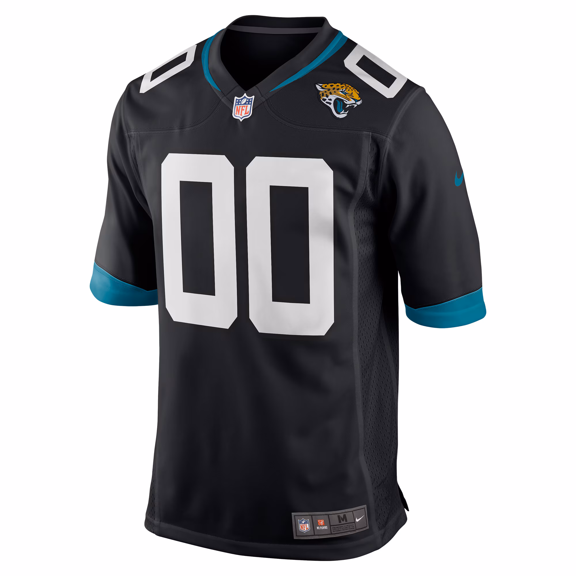 Men's Jacksonville Jaguars  Black Custom Game Jersey