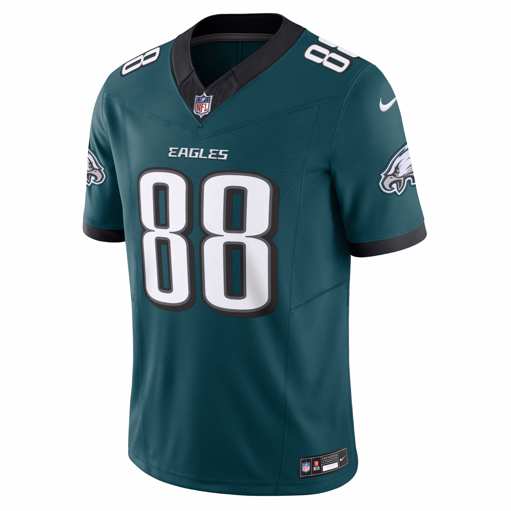 Men's Philadelphia Eagles Dallas Goedert  Midnight Green Vapor F.U.S.E. Limited Jersey