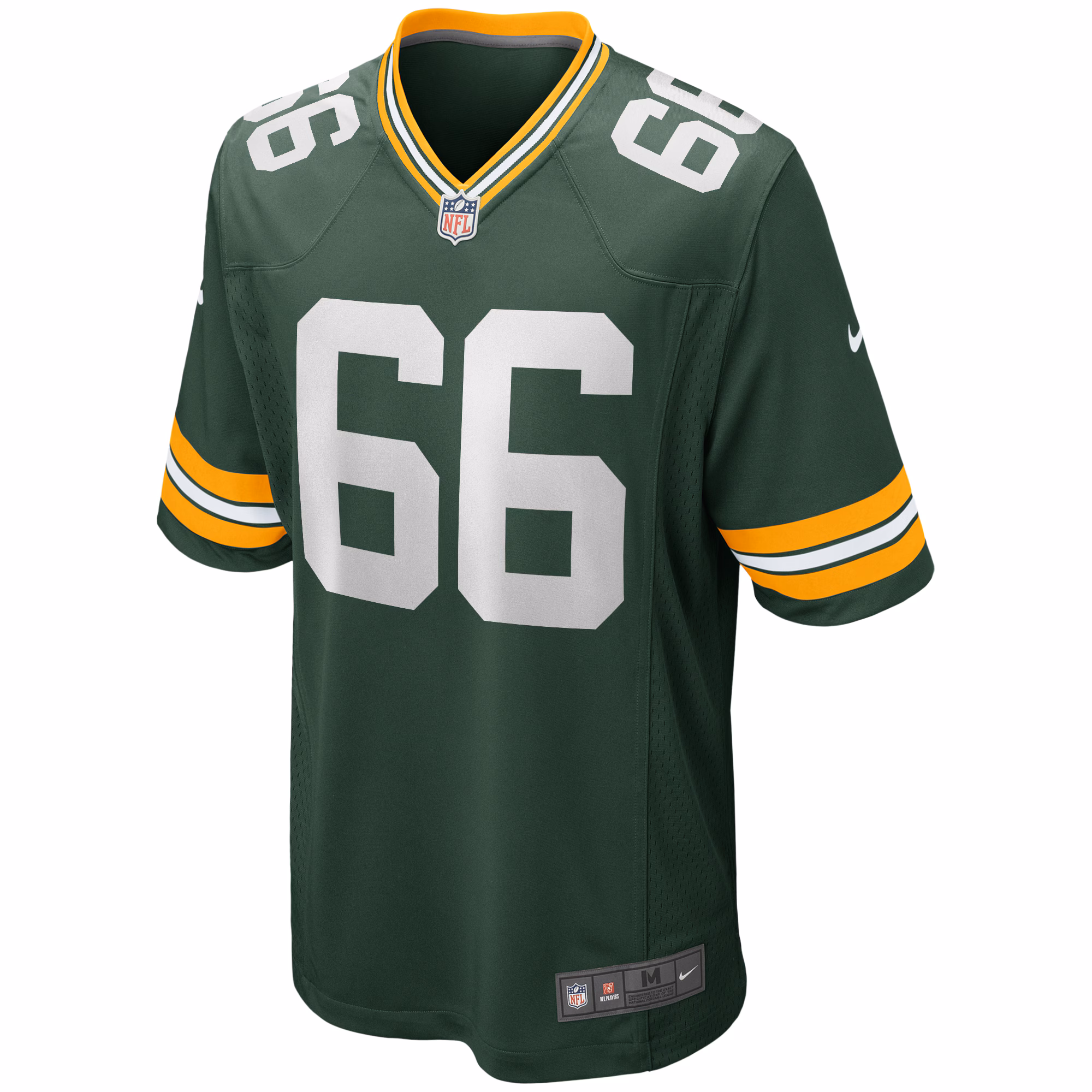 Men's Green Bay Packers Ray Nitschke  Green Game Retired Player Jersey