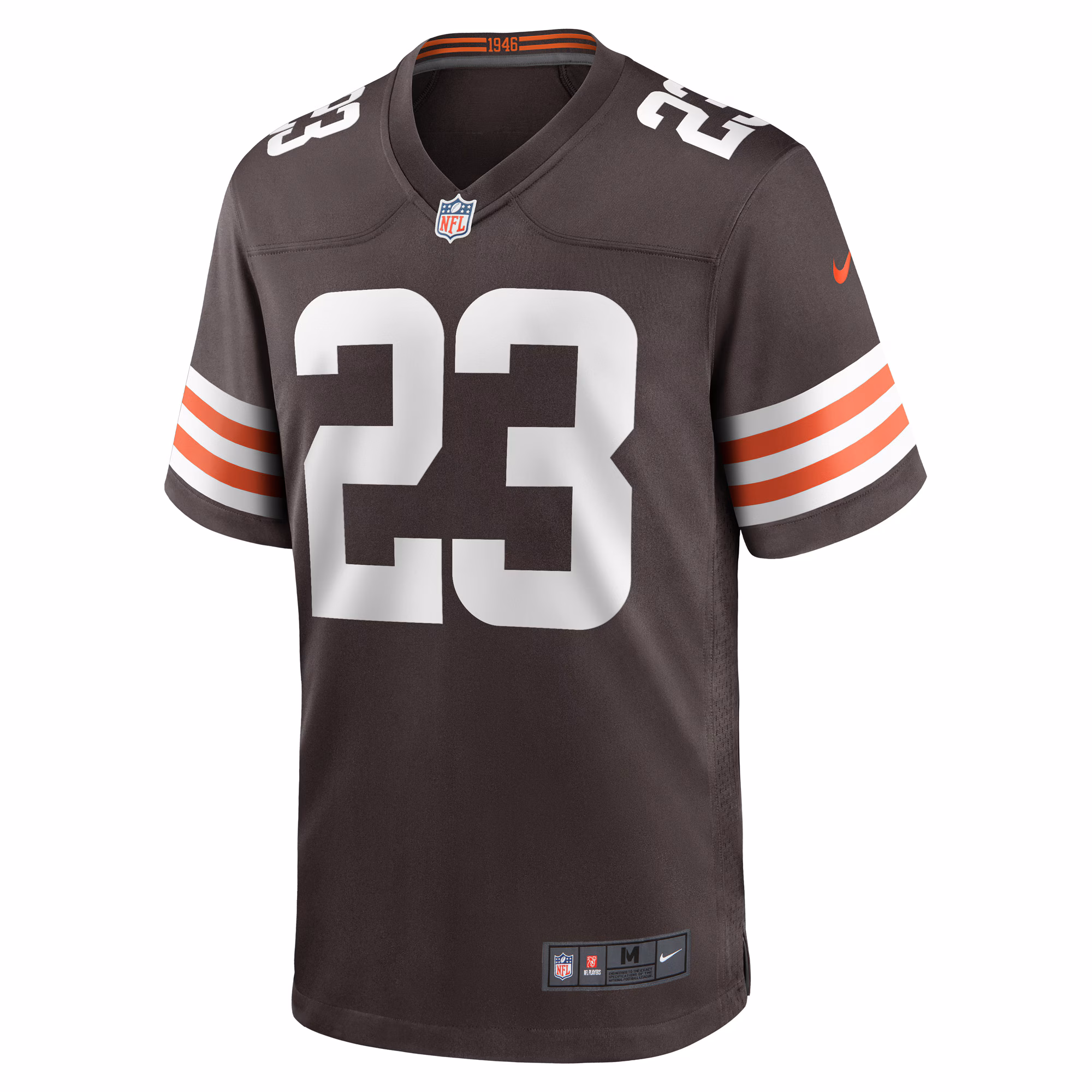 Men's Cleveland Browns Martin Emerson Jr.  Brown Game Player Jersey