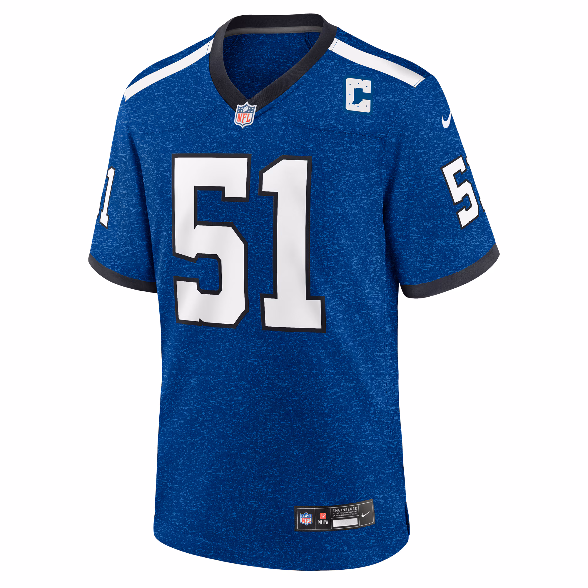 Men's Indianapolis Colts Kwity Paye  Blue Alternate Game Jersey