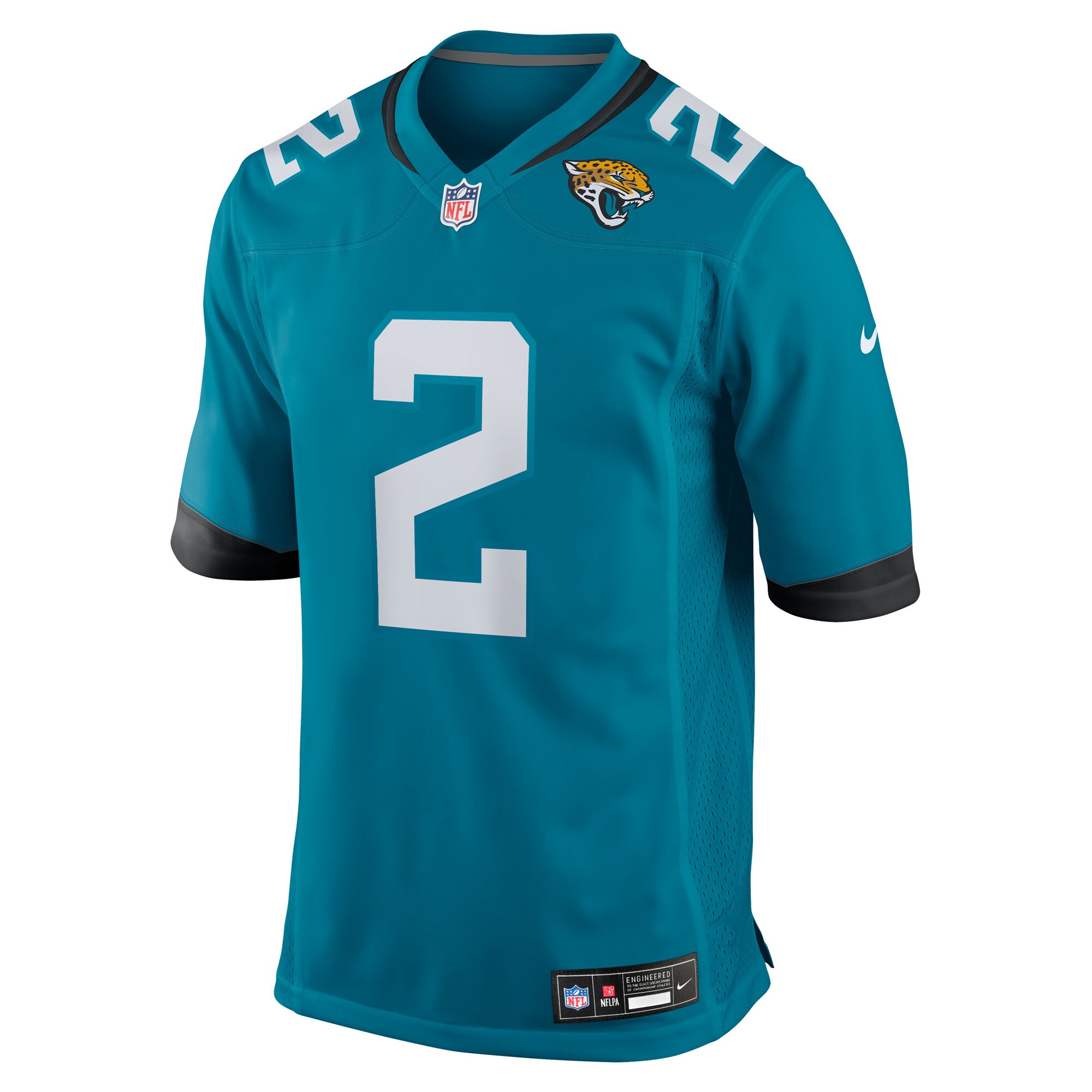 Men's Jacksonville Jaguars Jourdan Lewis  Teal Team Game Jersey