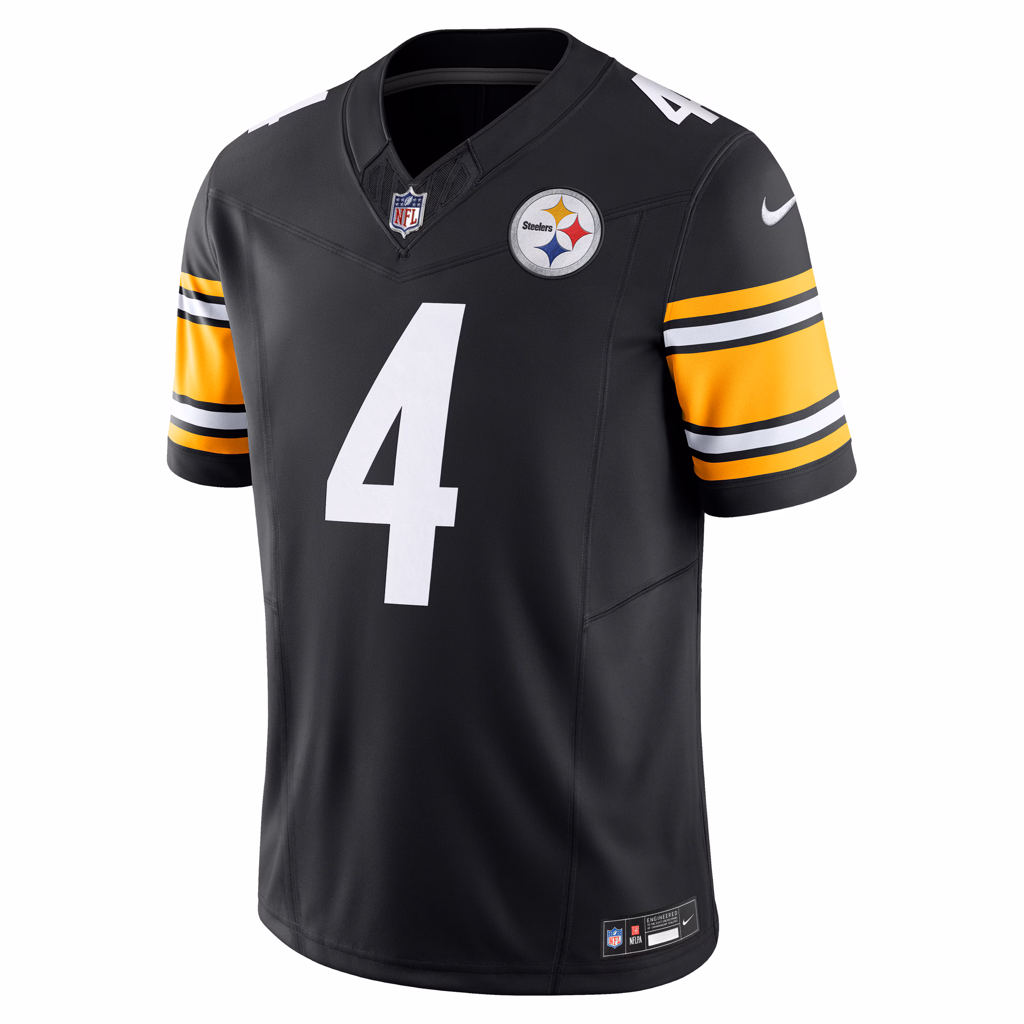 Men's Pittsburgh Steelers DK Metcalf  Black Team Vapor F.U.S.E. Limited Jersey