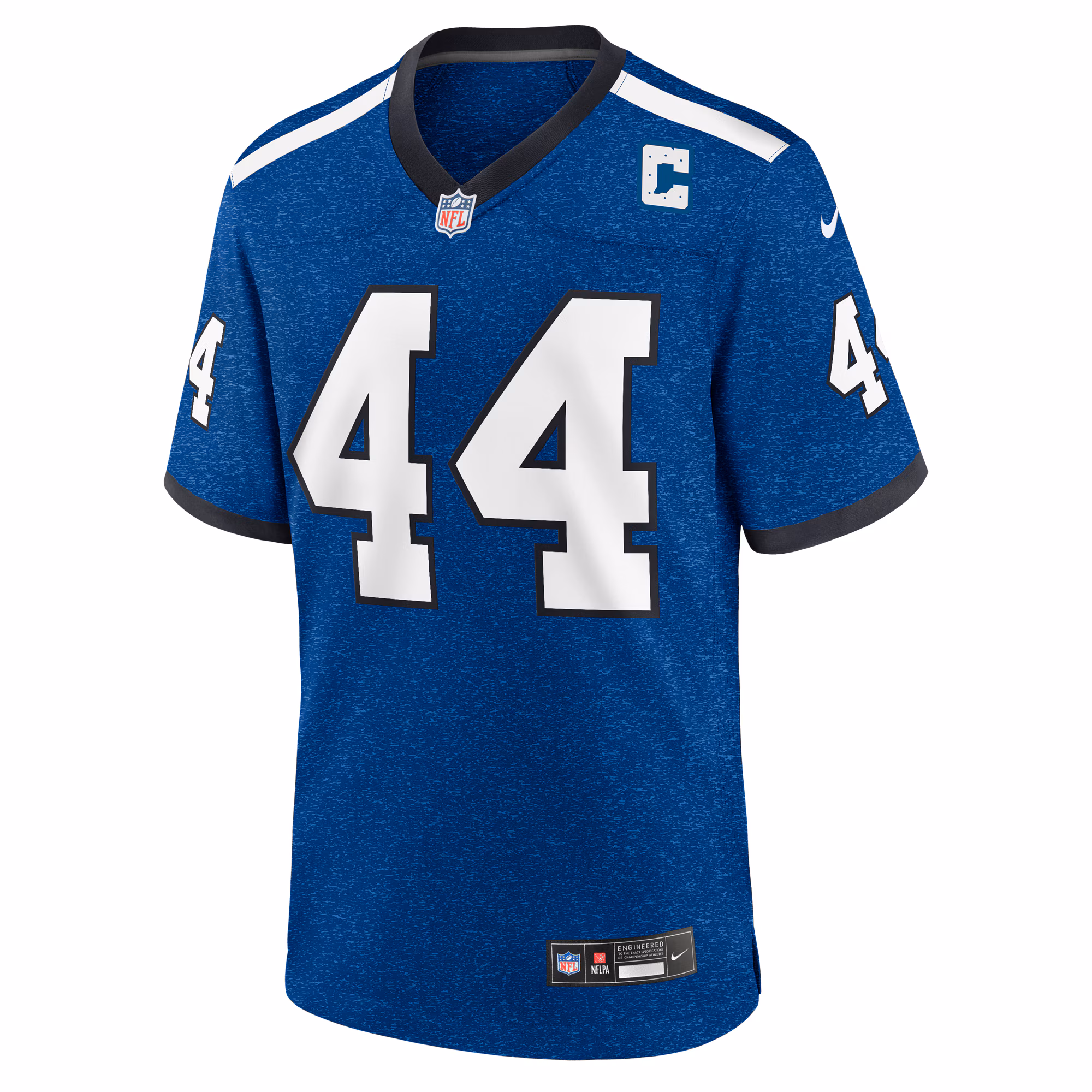 Men's Indianapolis Colts Dallas Clark  Blue Retired Player Alternate Game Jersey