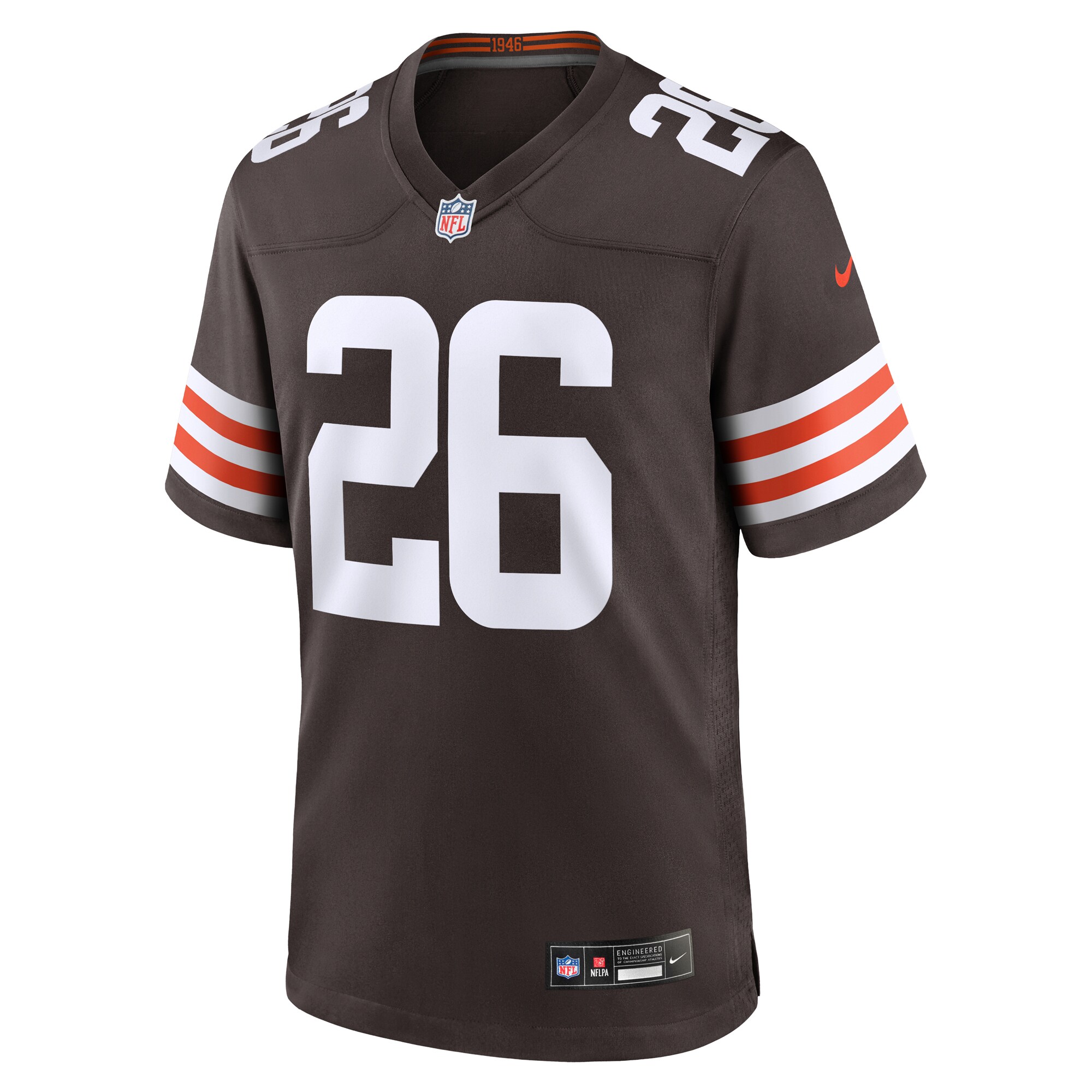 Men's Cleveland Browns Myles Harden  Brown Team Game Jersey