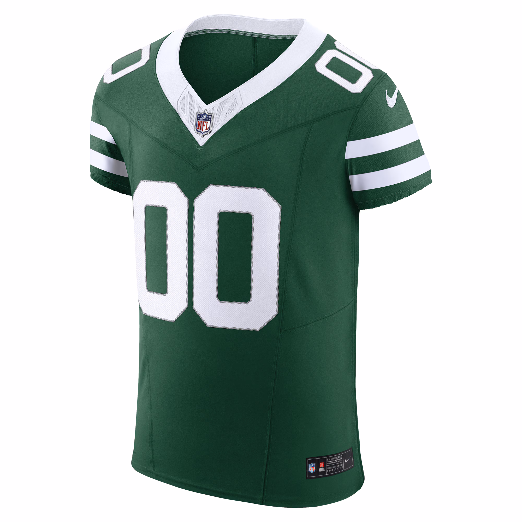 Men's New York Jets  Legacy Green Vapor F.U.S.E. Elite Custom Jersey