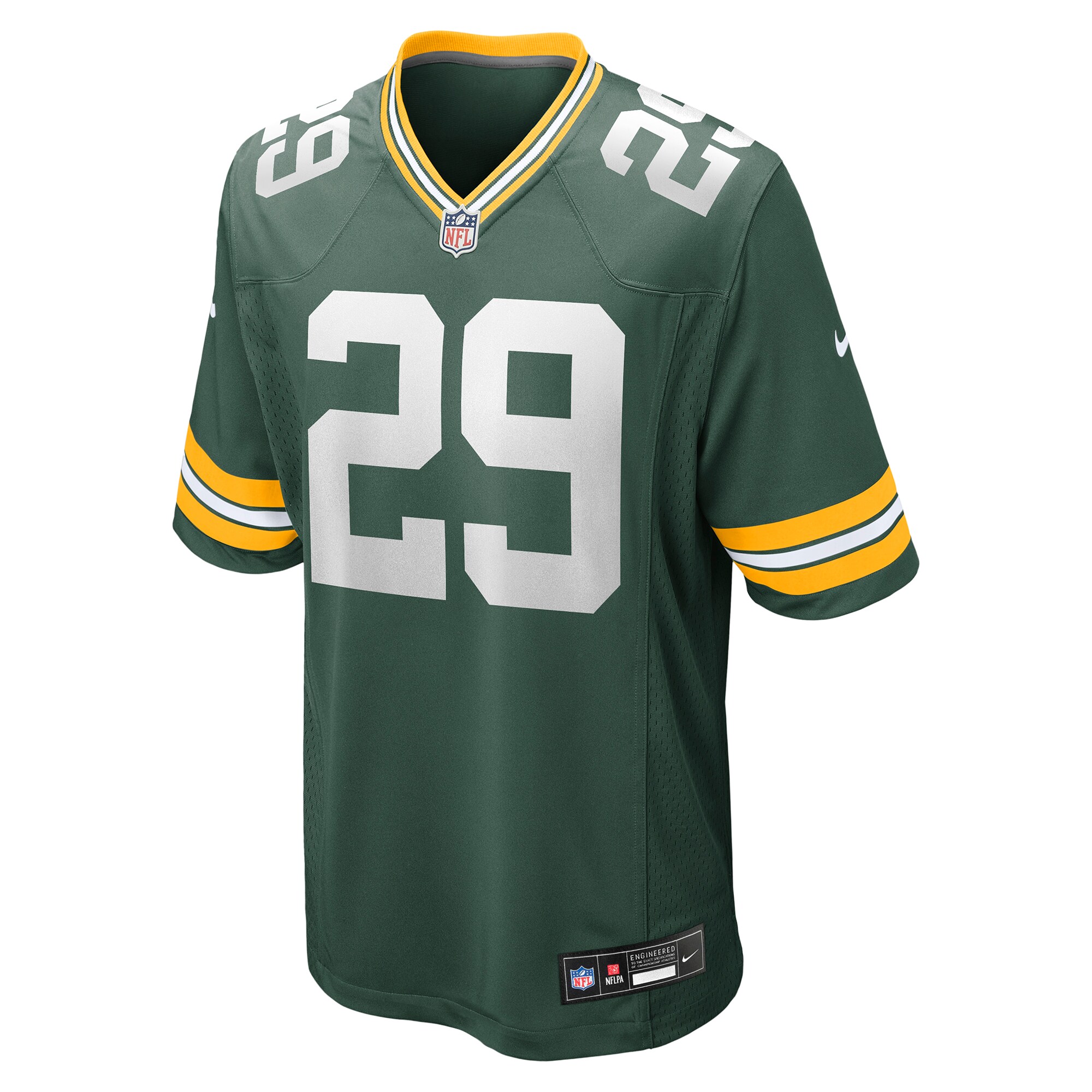Men's Green Bay Packers Xavier McKinney  Green Team Game Jersey