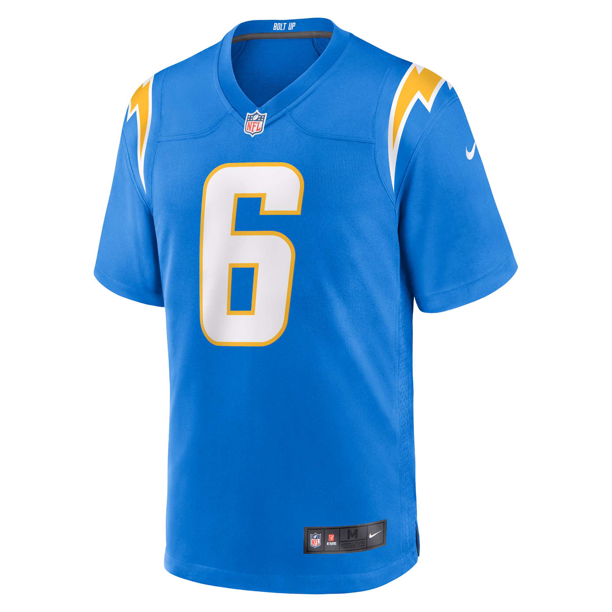 Men's Los Angeles Chargers Denzel Perryman  Powder Blue Team Game Jersey