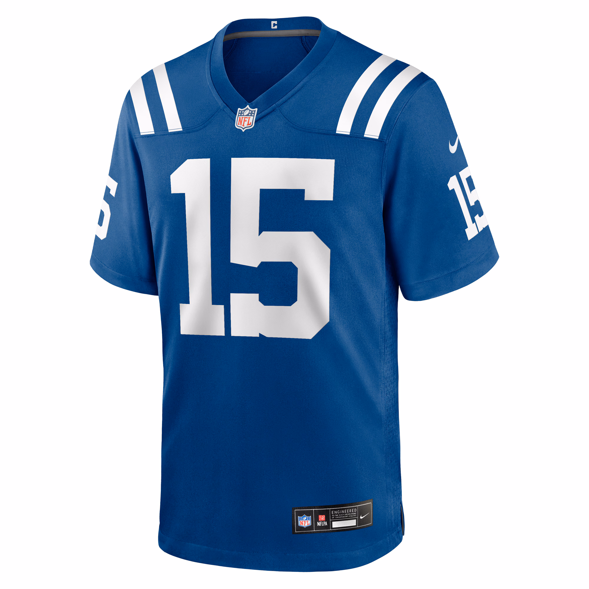 Men's Indianapolis Colts Riley Leonard  Royal Team Game Jersey