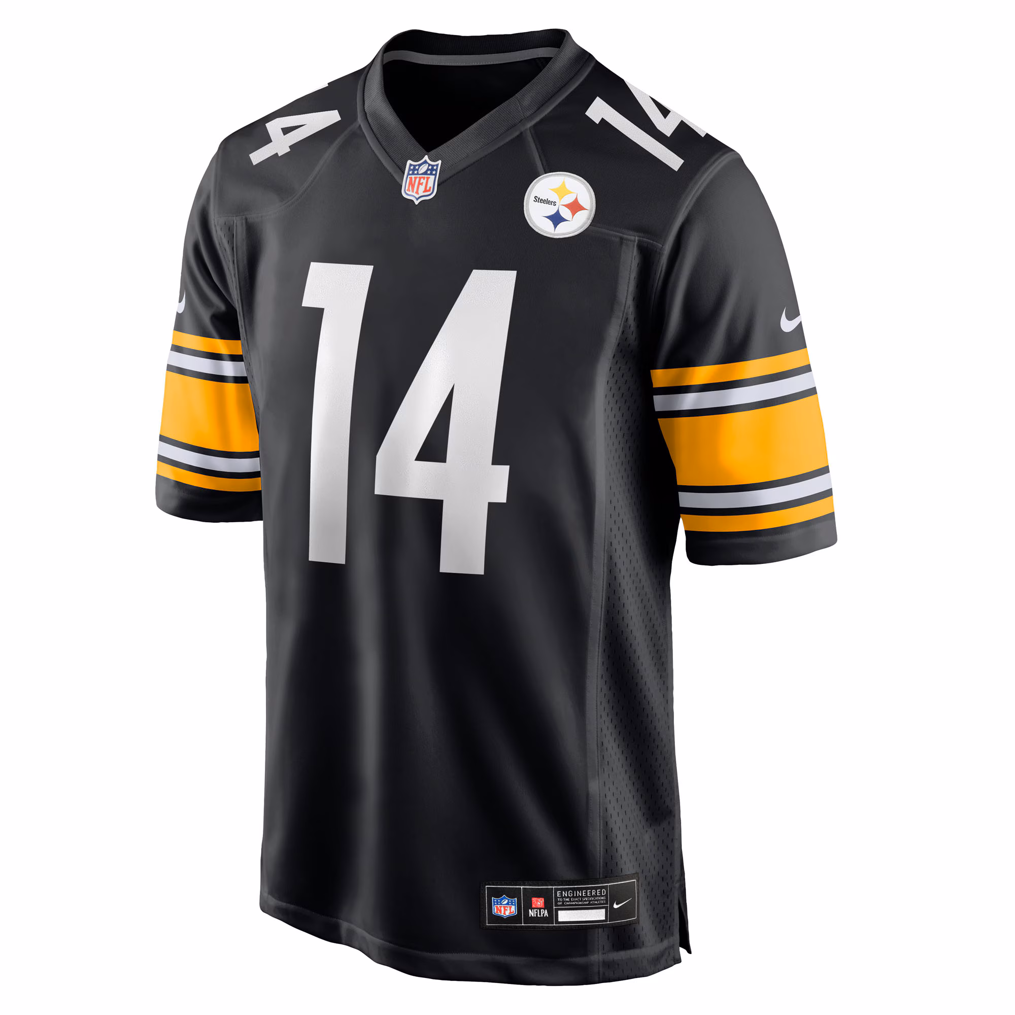 Men's Pittsburgh Steelers Kenneth Gainwell  Black Team Game Jersey