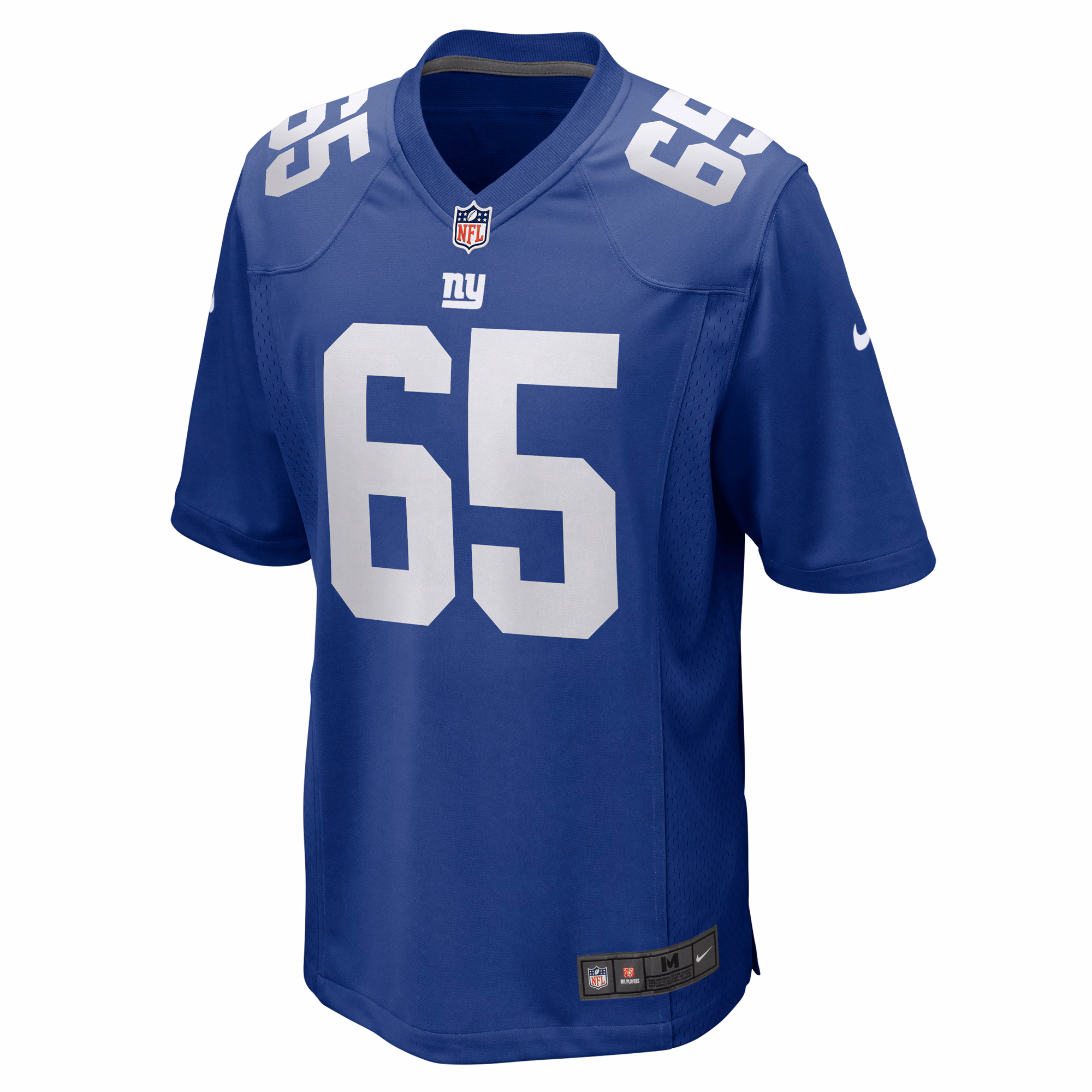 Men's New York Giants Austin Schlottmann  Royal Team Game Jersey