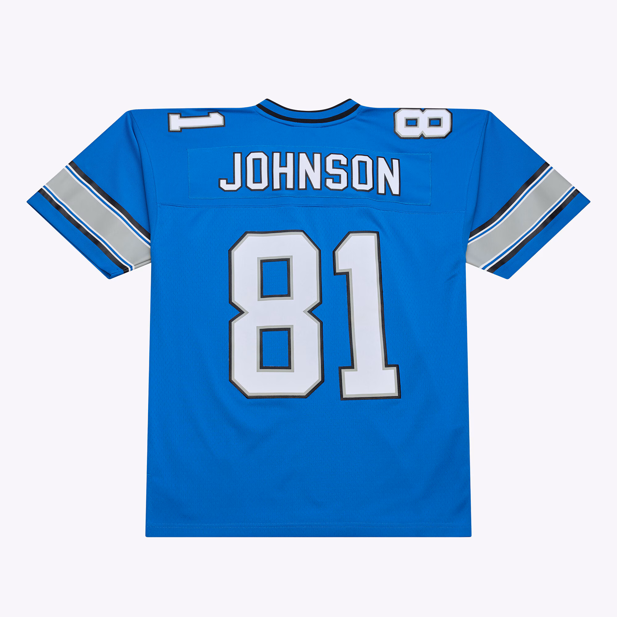 Men's Detroit Lions Calvin Johnson Mitchell & Ness Blue 2007 Legacy Replica Jersey
