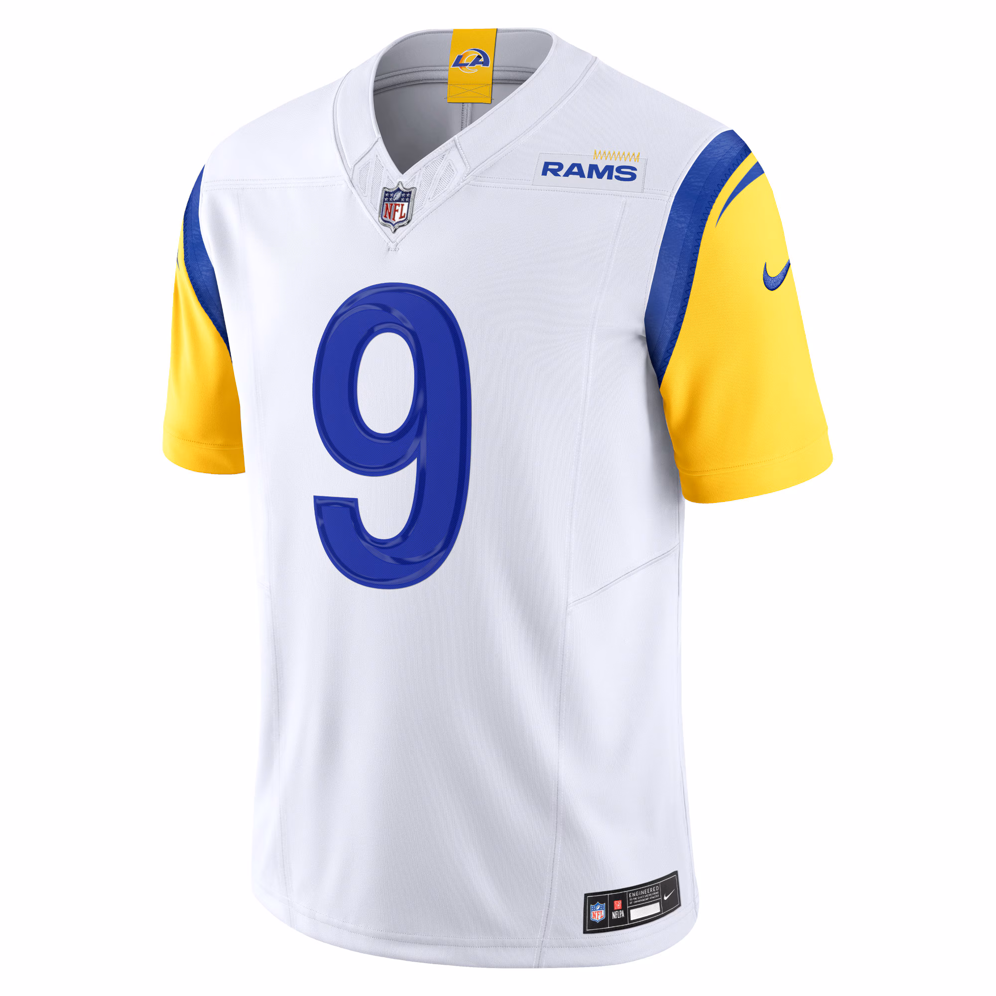 Men's Los Angeles Rams Matthew Stafford  White Vapor F.U.S.E. Limited Jersey