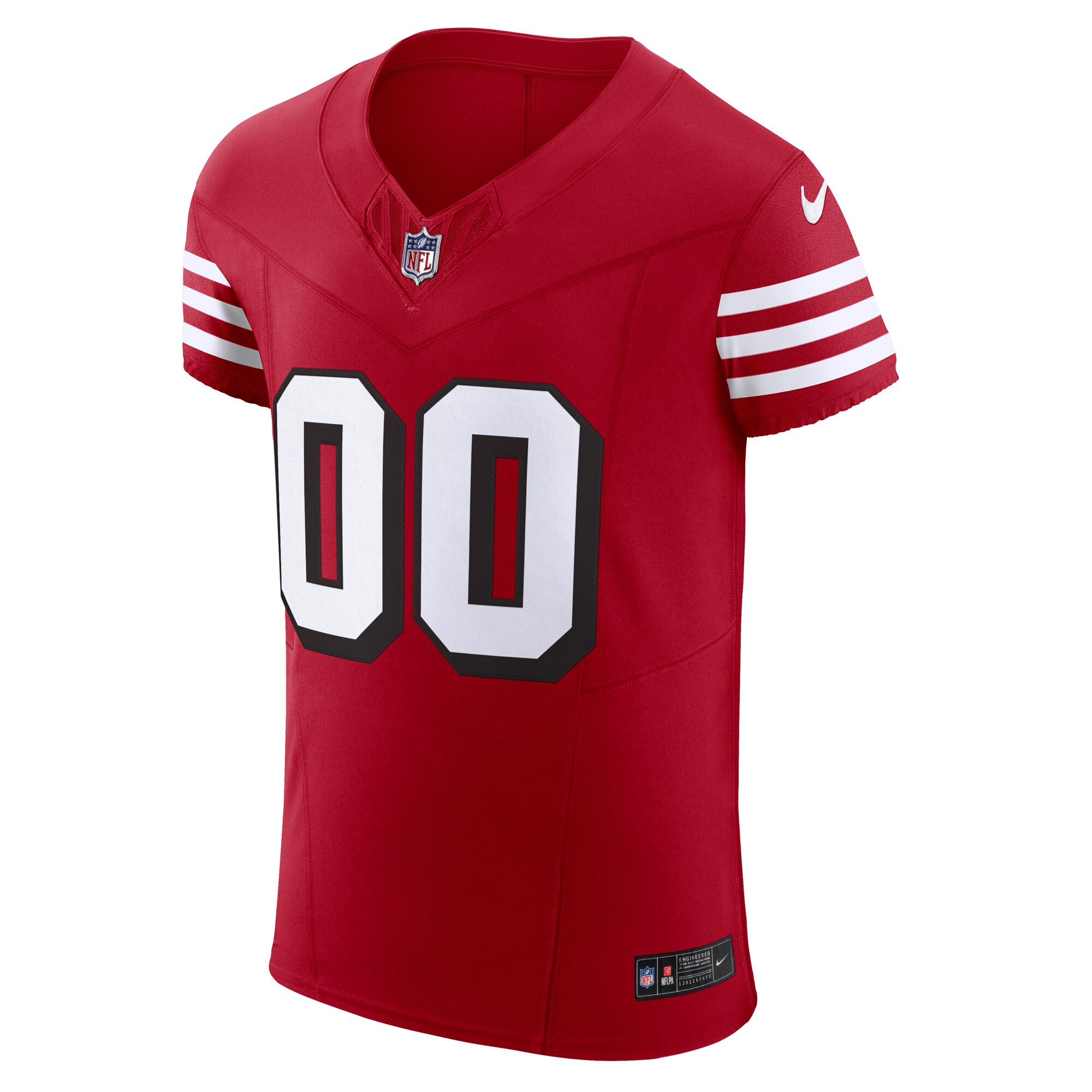 Men's San Francisco 49ers  Scarlet Alternate Vapor F.U.S.E. Elite Custom Jersey