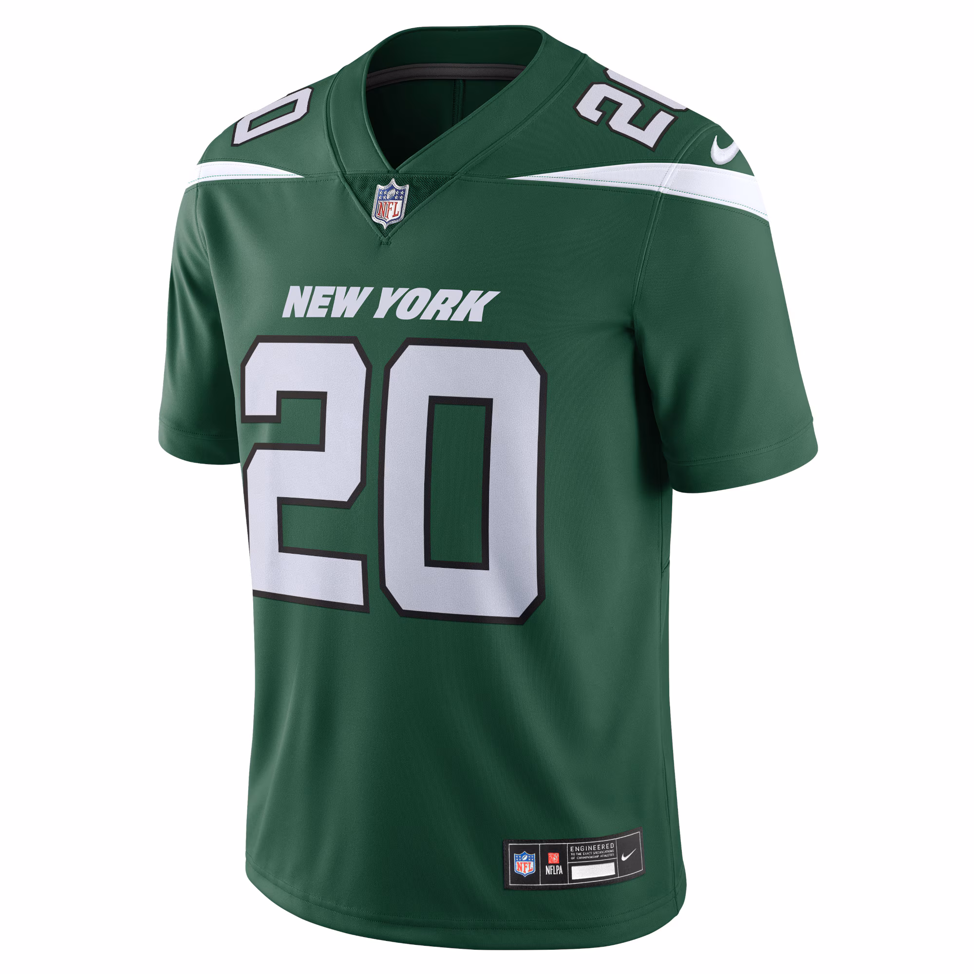 Men's New York Jets Breece Hall  Gotham Green Vapor Untouchable Limited Jersey