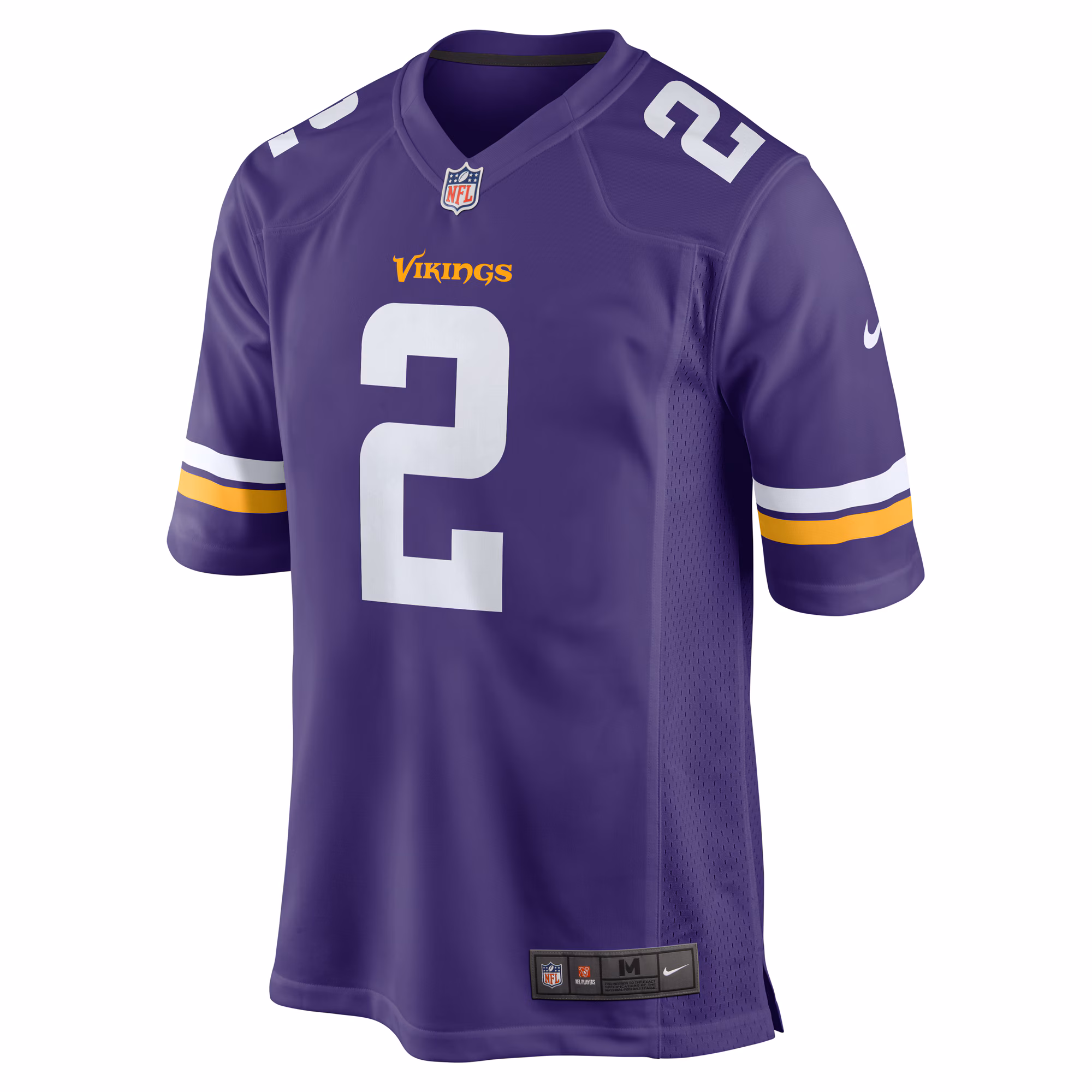 Men's Minnesota Vikings Stephon Gilmore  Purple Game Jersey