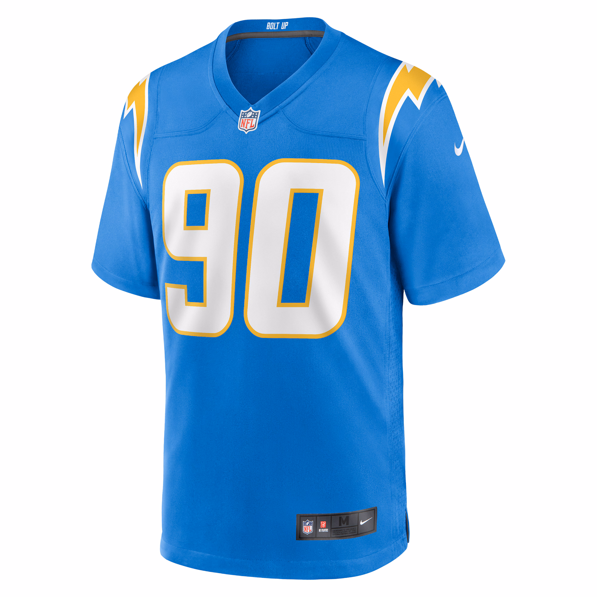 Men's Los Angeles Chargers Teair Tart  Powder Blue Team Game Jersey
