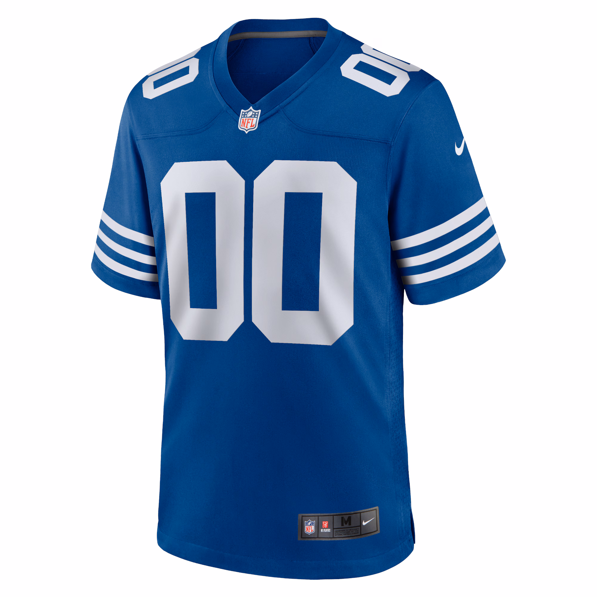 Men's Indianapolis Colts  Royal Alternate Custom Jersey
