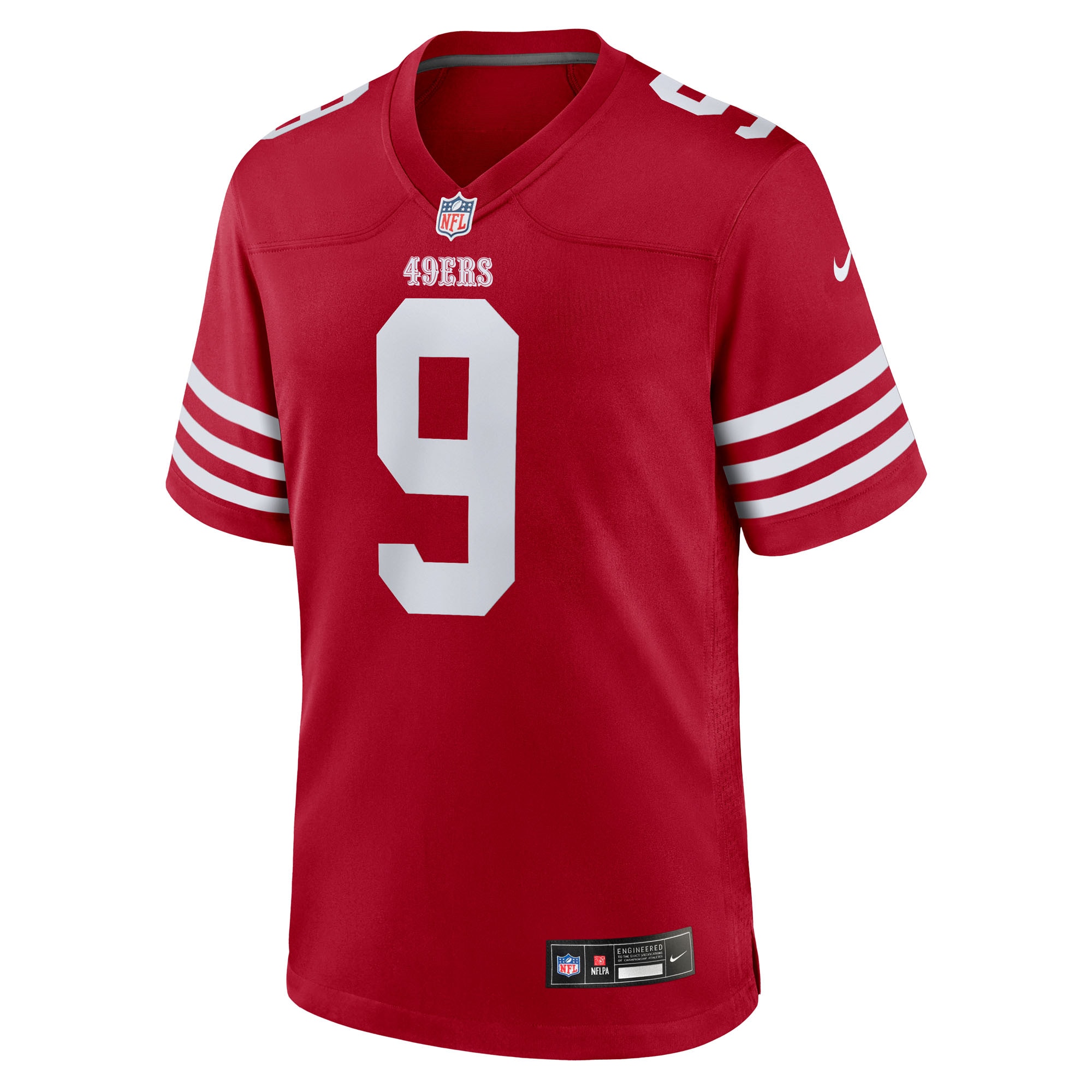 Men's San Francisco 49ers Skyy Moore  Scarlet Team Game Jersey