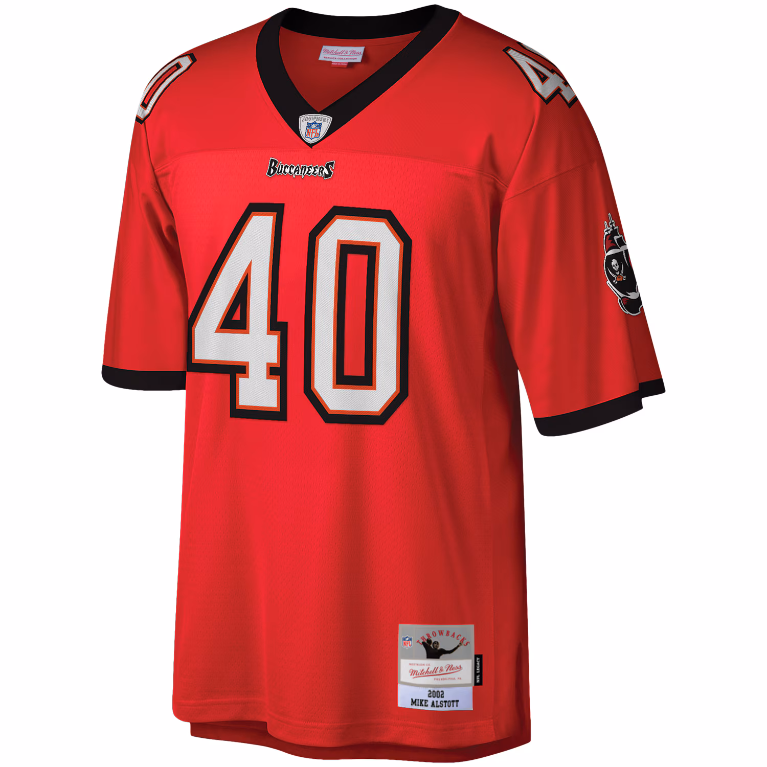 Men's Tampa Bay Buccaneers Mike Alstott Mitchell & Ness Red Legacy Replica Jersey