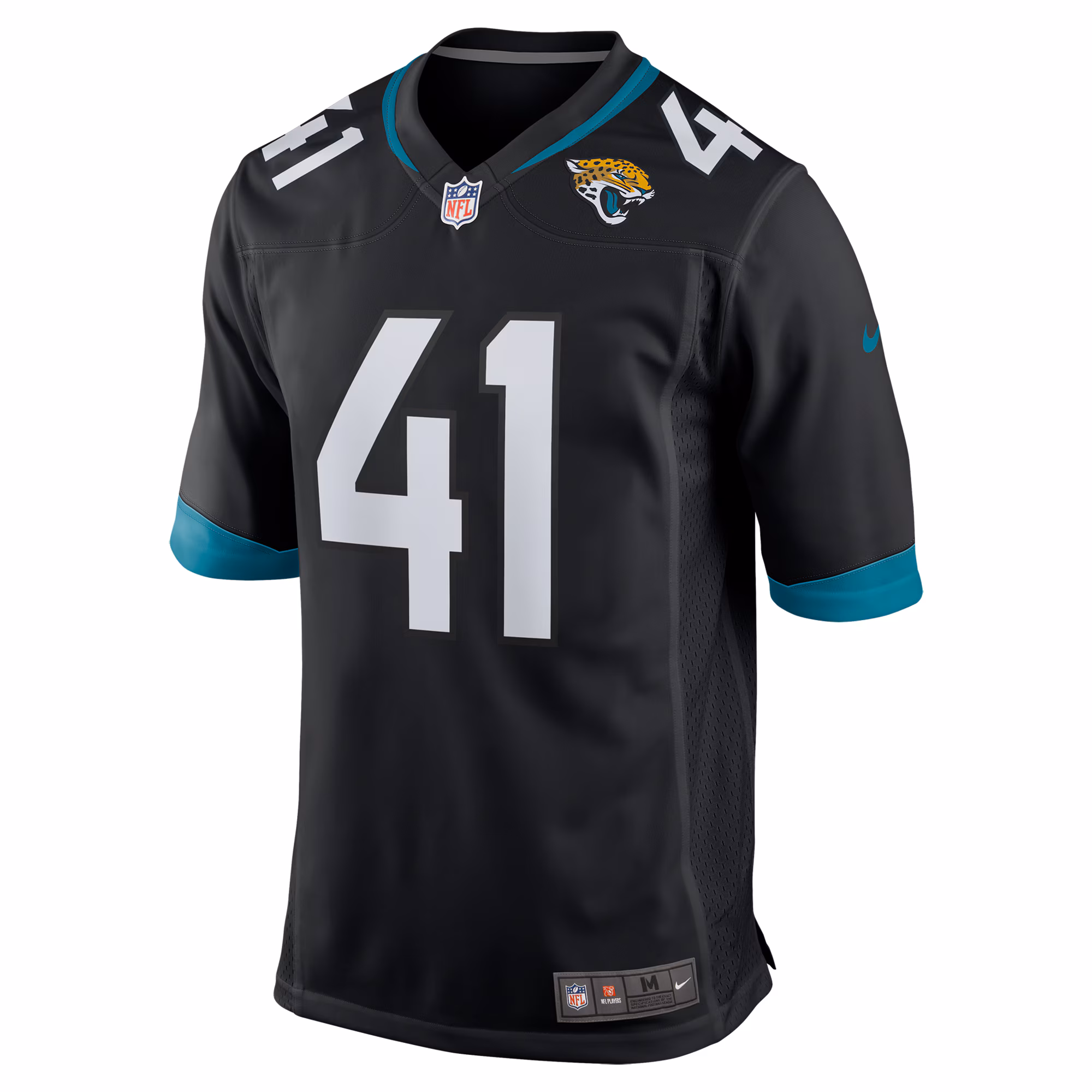 Men's Jacksonville Jaguars Josh Hines-Allen  Black Alternate Game Jersey
